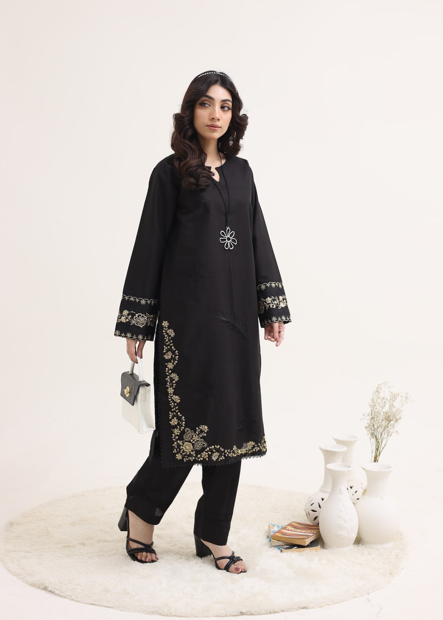 Style Saga 2214 Black Women 2pcs