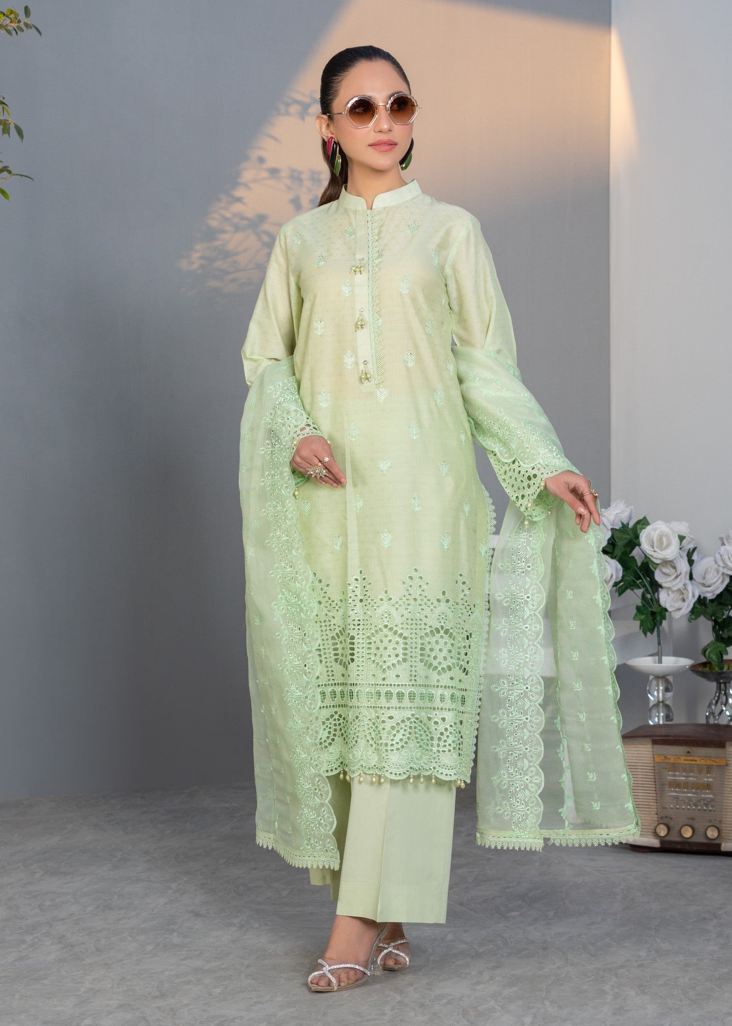 Zuri NARGIS ZC 4614 CD LIGHT GREEN Women 3pcs