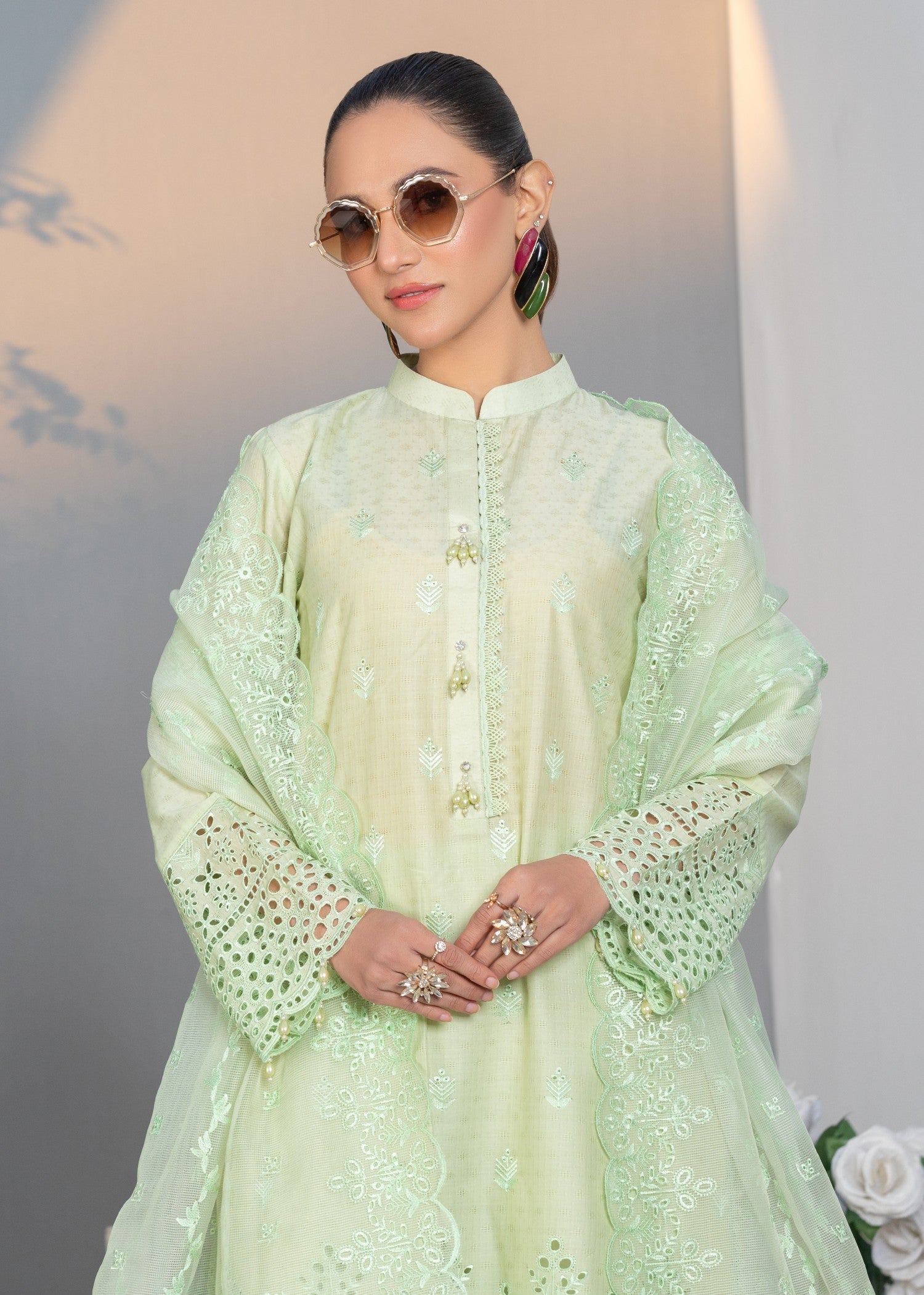 Zuri NARGIS ZC 4614 CD LIGHT GREEN Women 3pcs