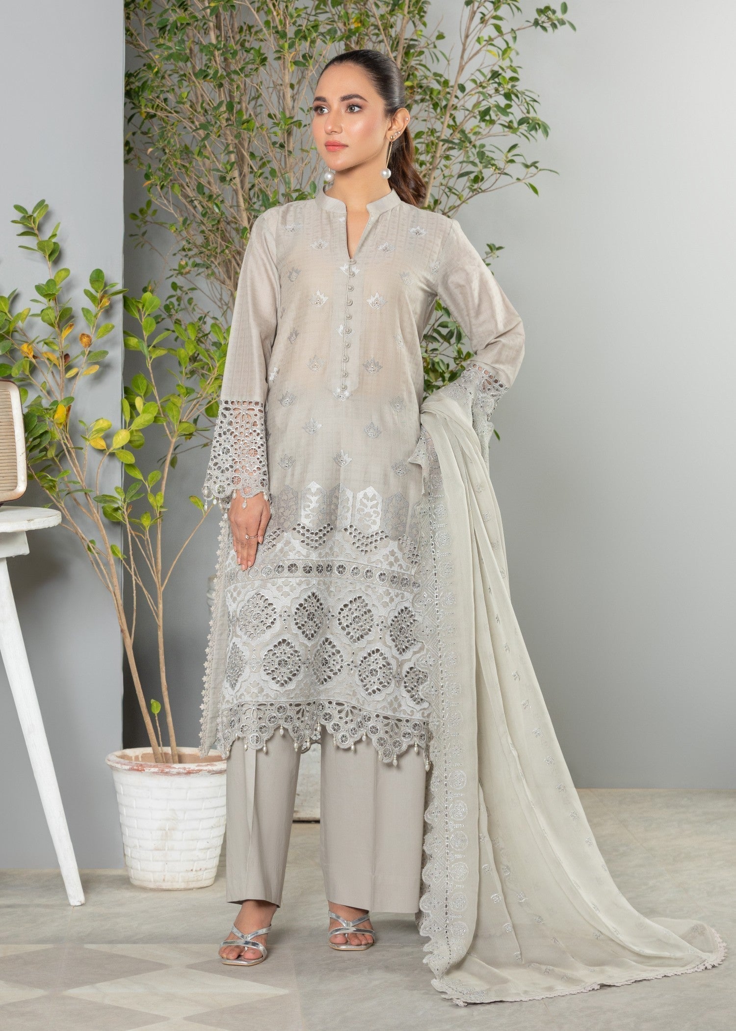 Zuri NILOFER ZC 4538 ND GREY Women 3pcs