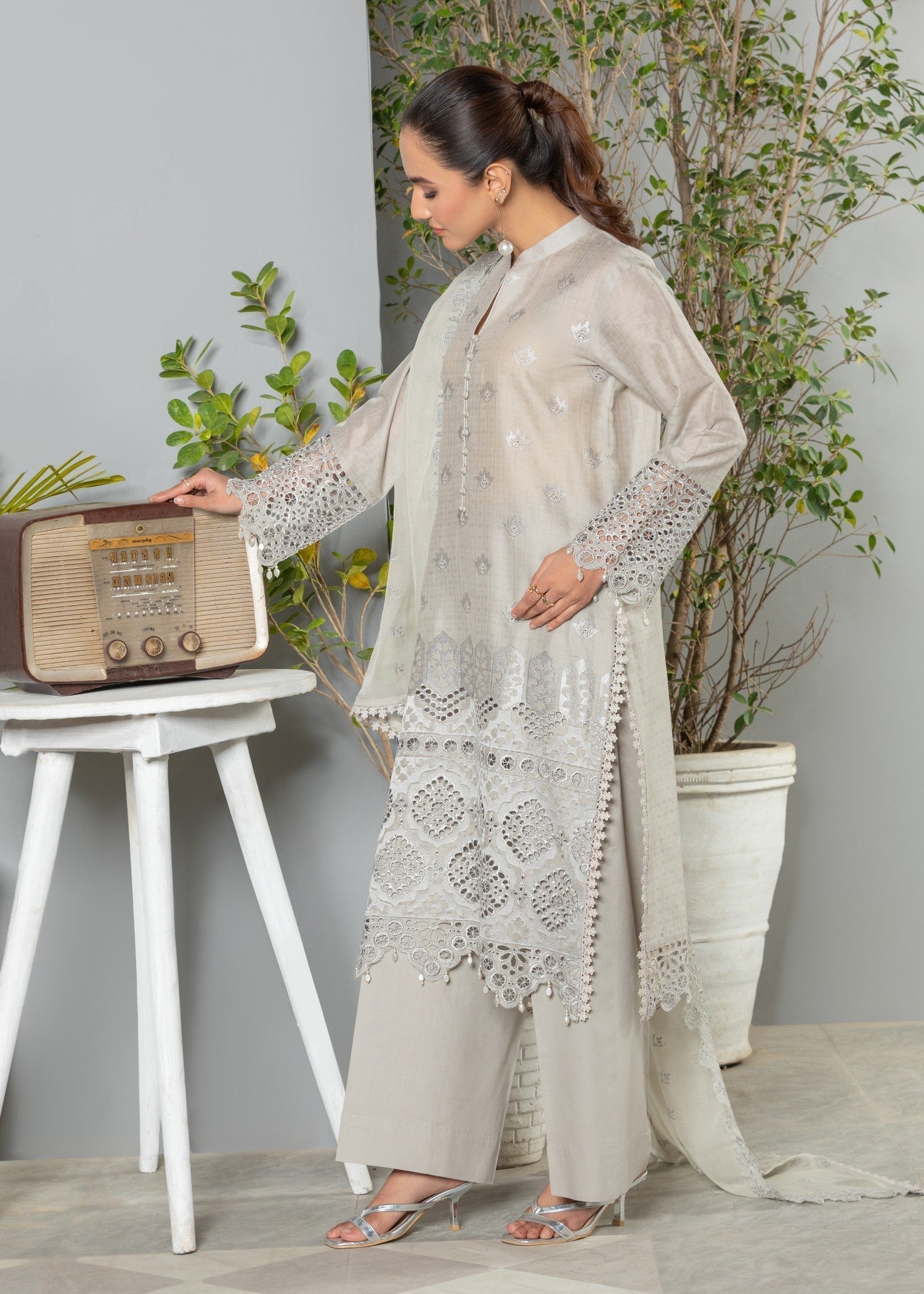 Zuri NILOFER ZC 4538 ND GREY Women 3pcs