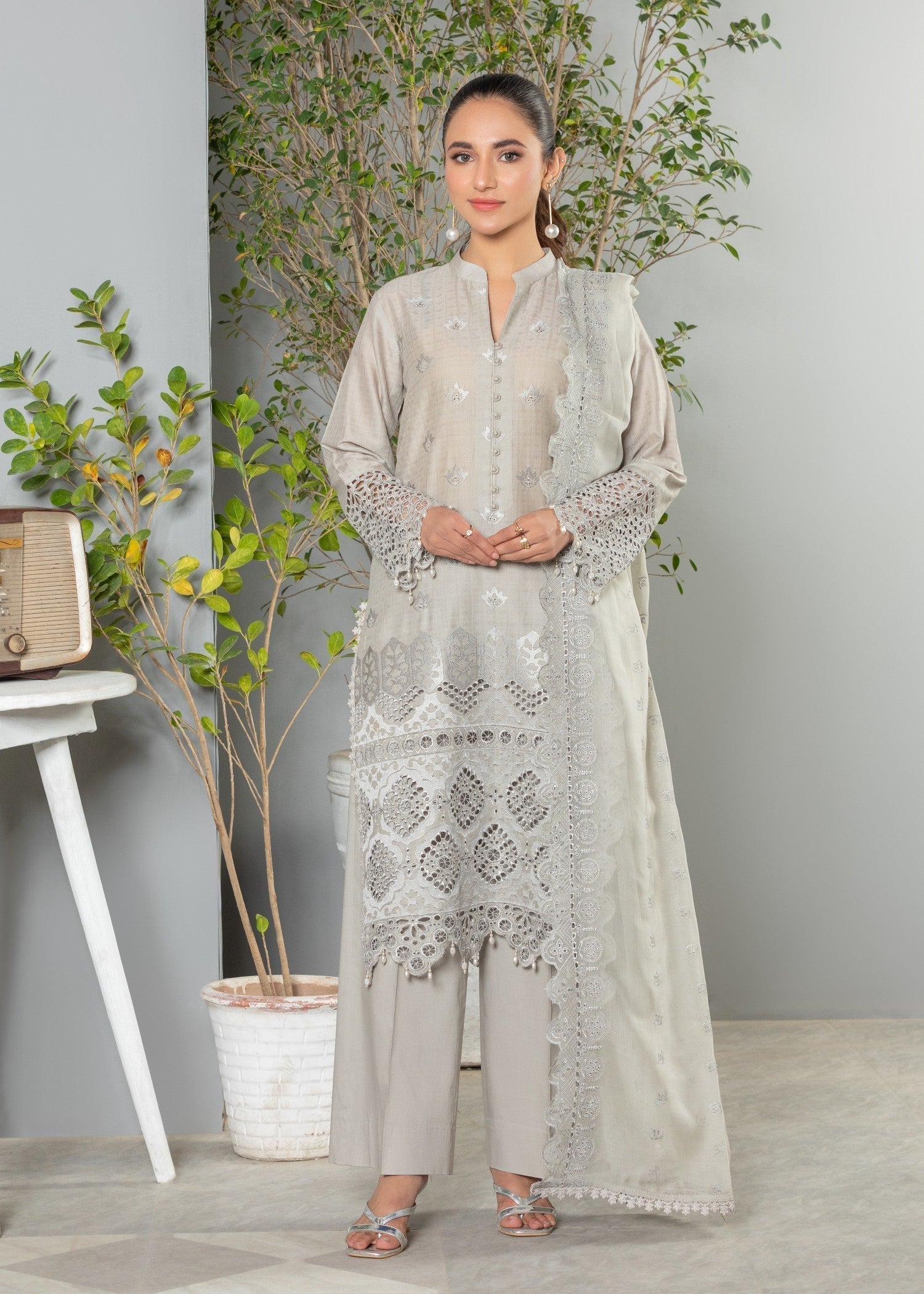 Zuri NILOFER ZC 4538 ND GREY Women 3pcs