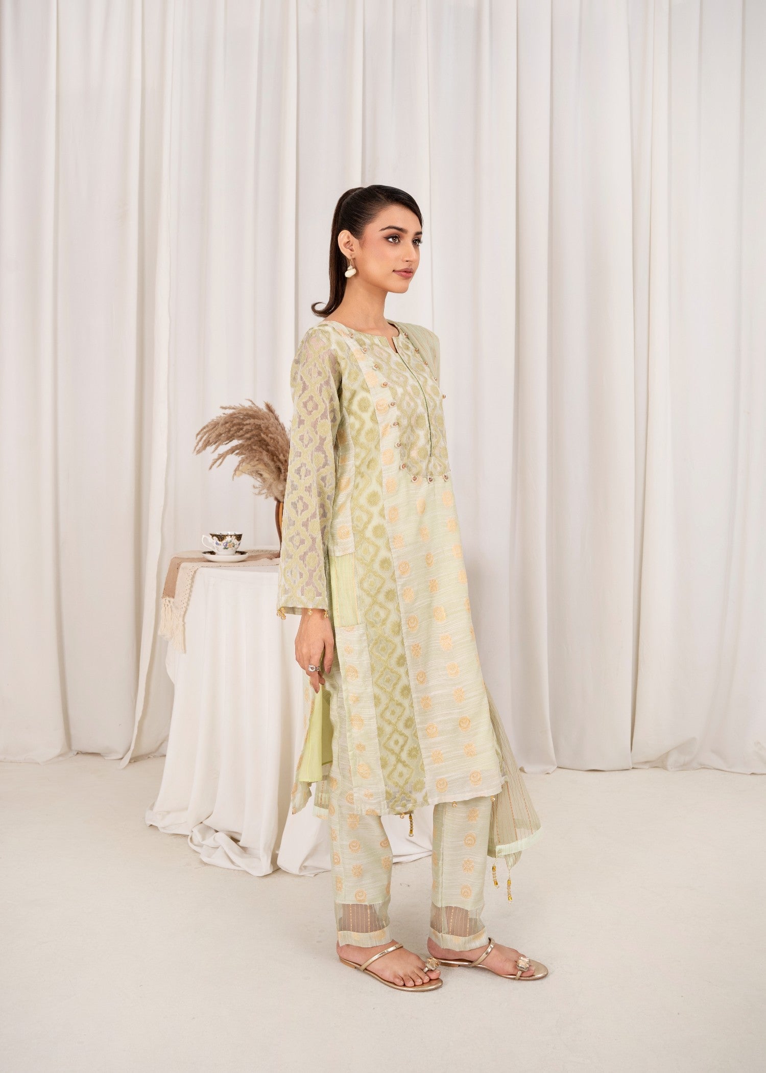 Tamanna E Libas AREEJ GREEN Women 3pcs