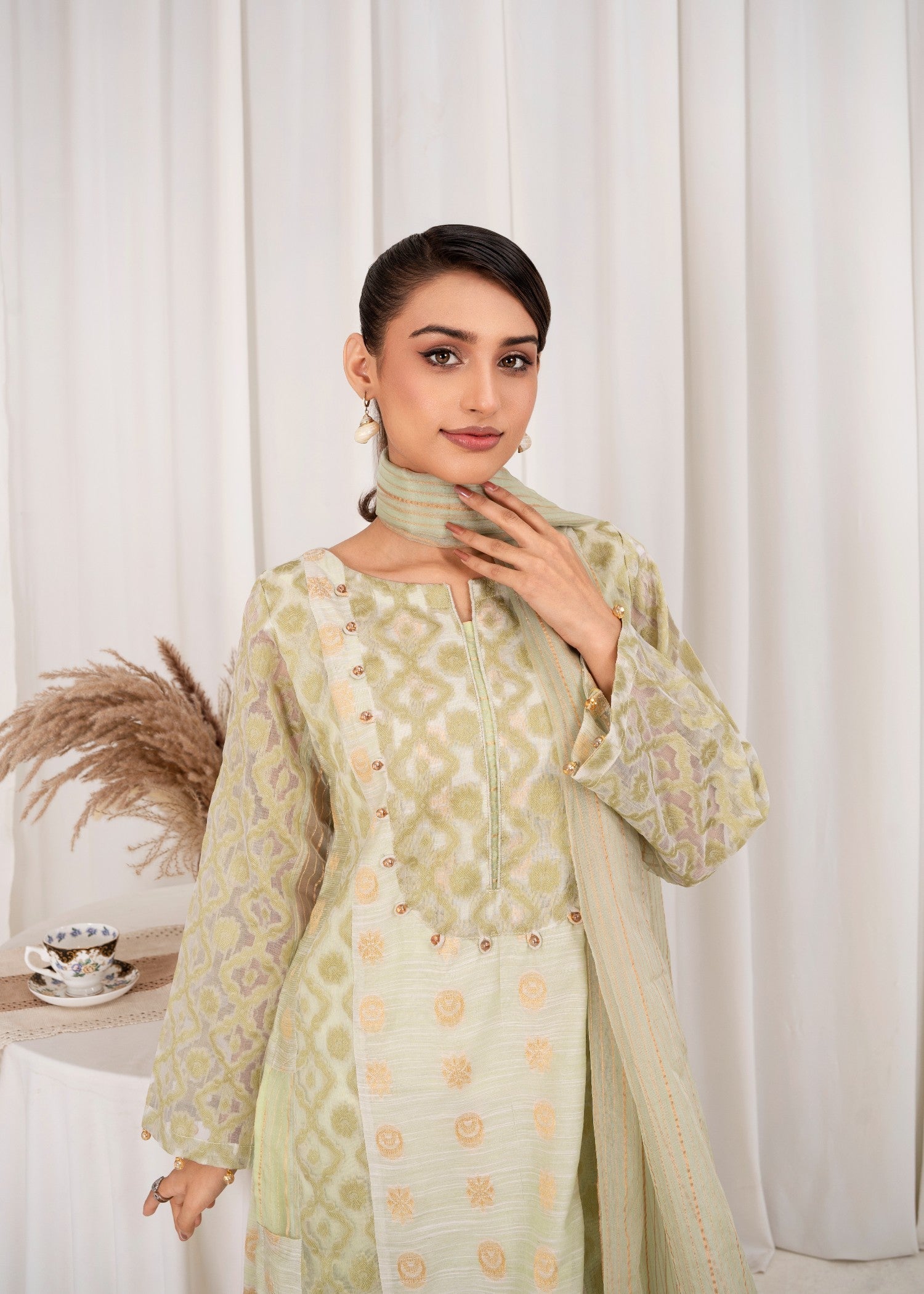 Tamanna E Libas AREEJ GREEN Women 3pcs