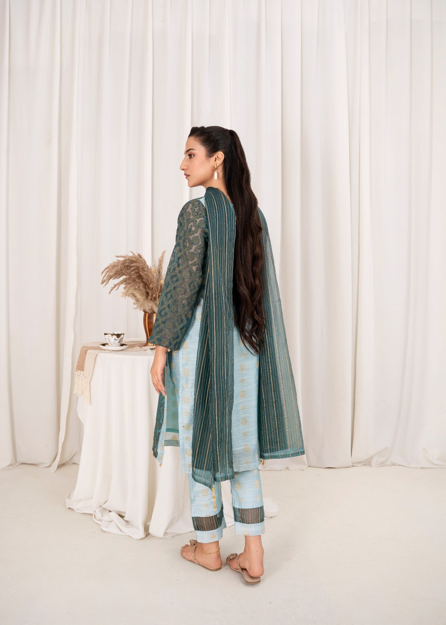 Tamanna E Libas AREEJ BLUE Women 3pcs