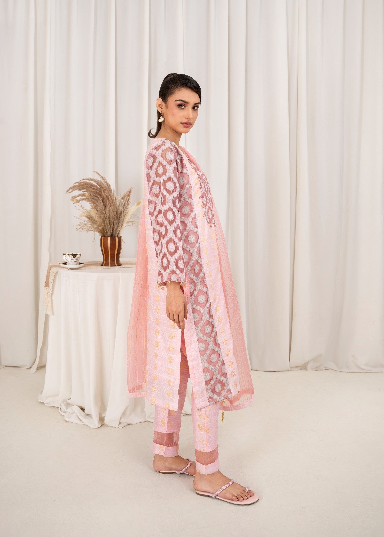 Tamanna E Libas AREEJ PINK Women 3pcs