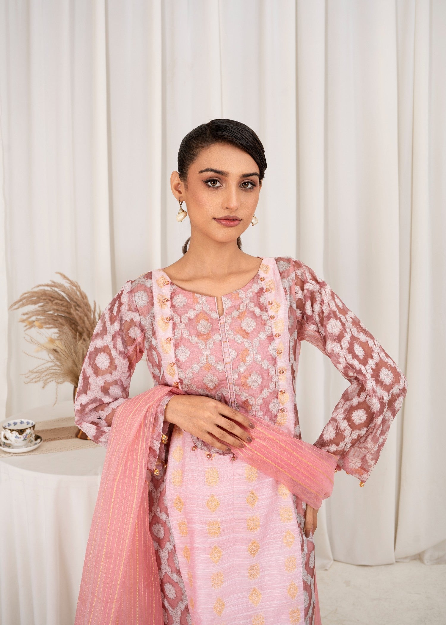 Tamanna E Libas AREEJ PINK Women 3pcs