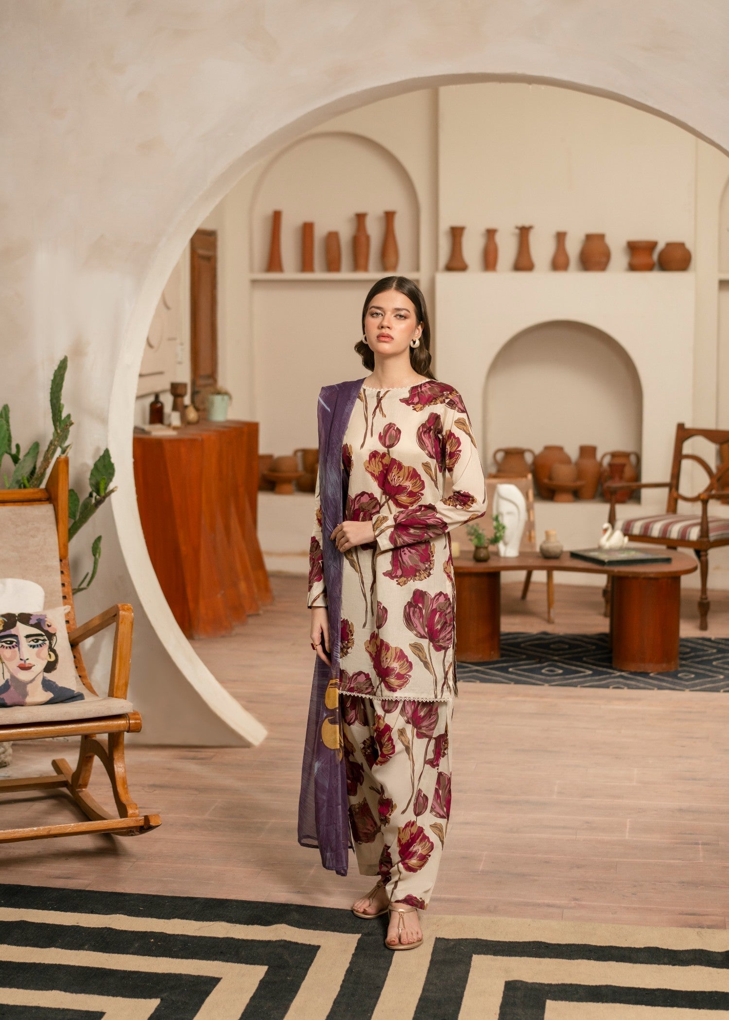 Feathers BRIM Women 3pcs