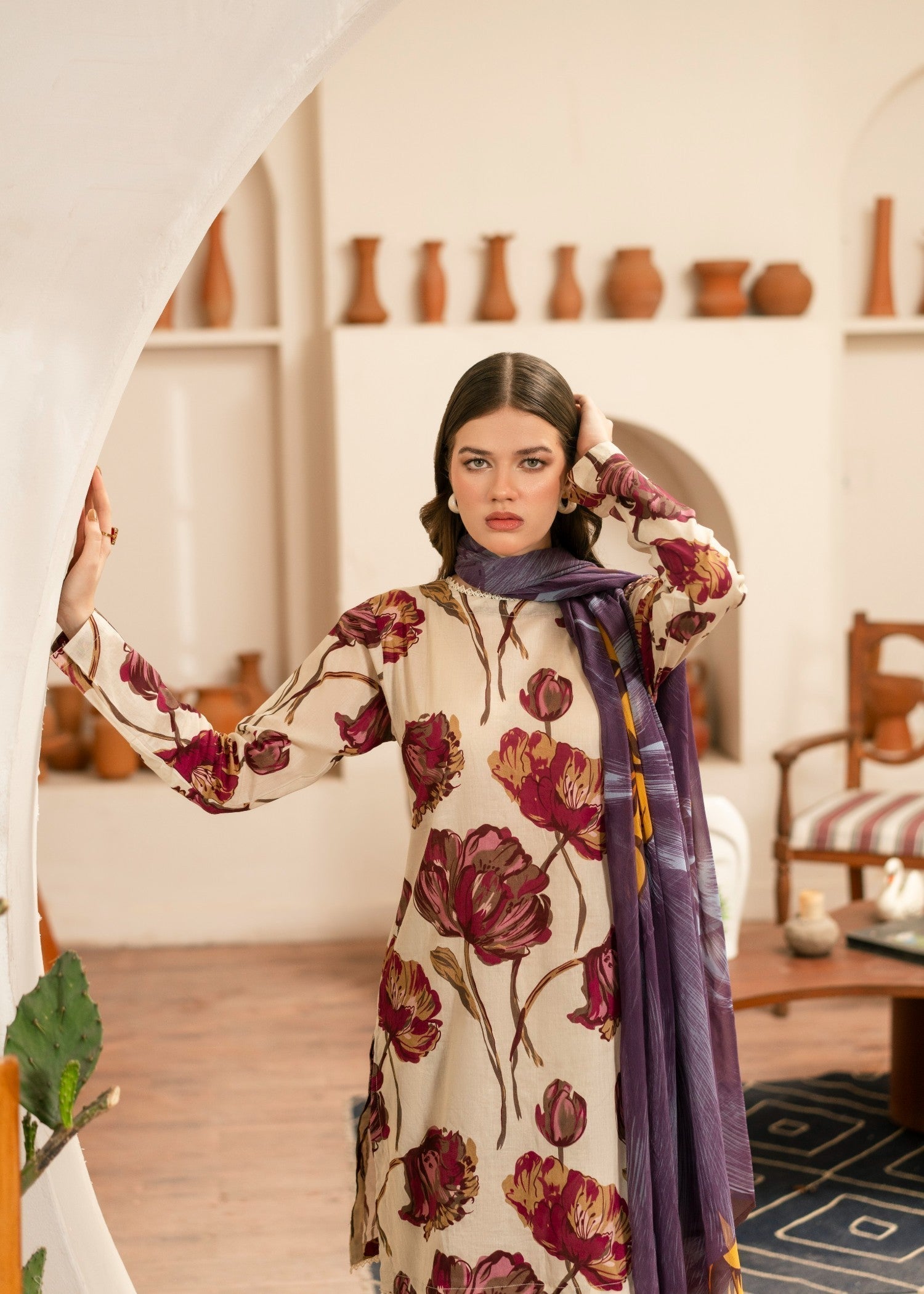 Feathers BRIM Women 3pcs