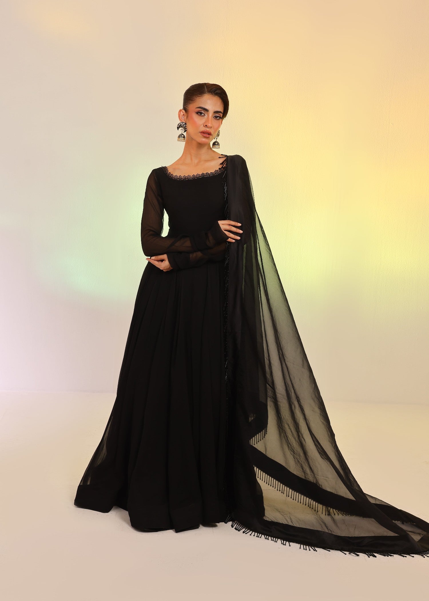 Ripret Black kalidar Women 2pcs