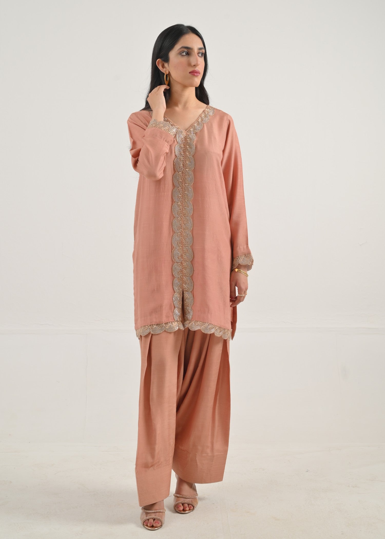 Ray Online Store Tea Pink Farshi Set Women 2pcs