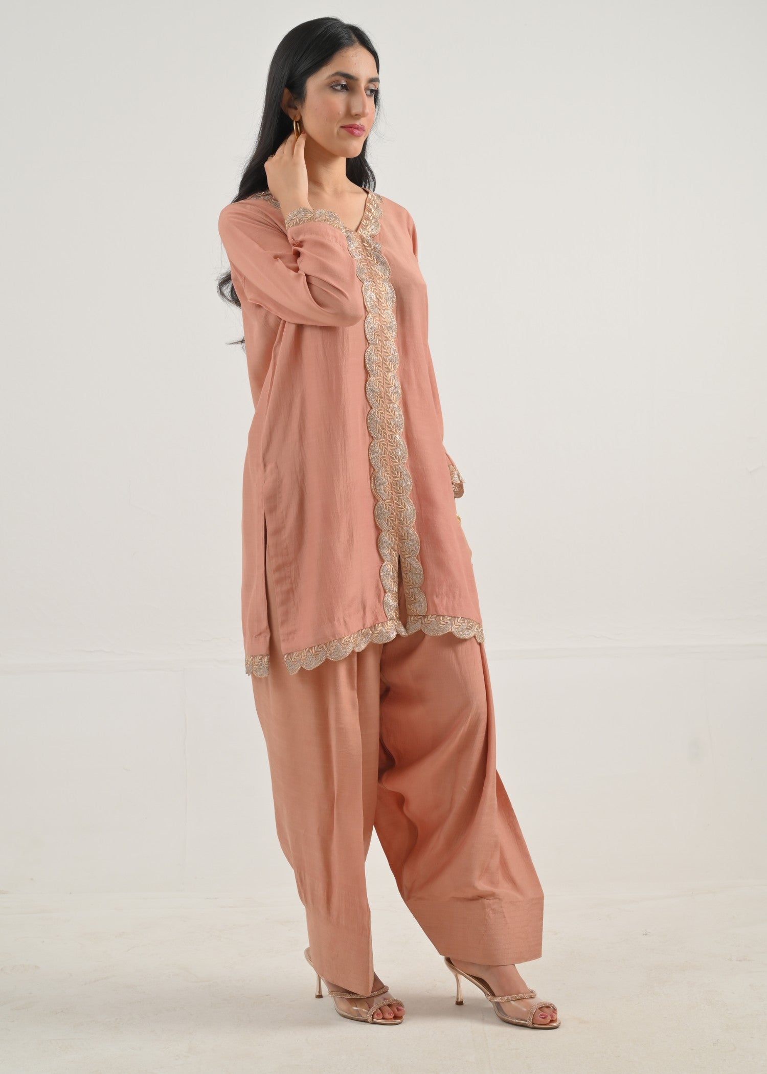 Ray Online Store Tea Pink Farshi Set Women 2pcs