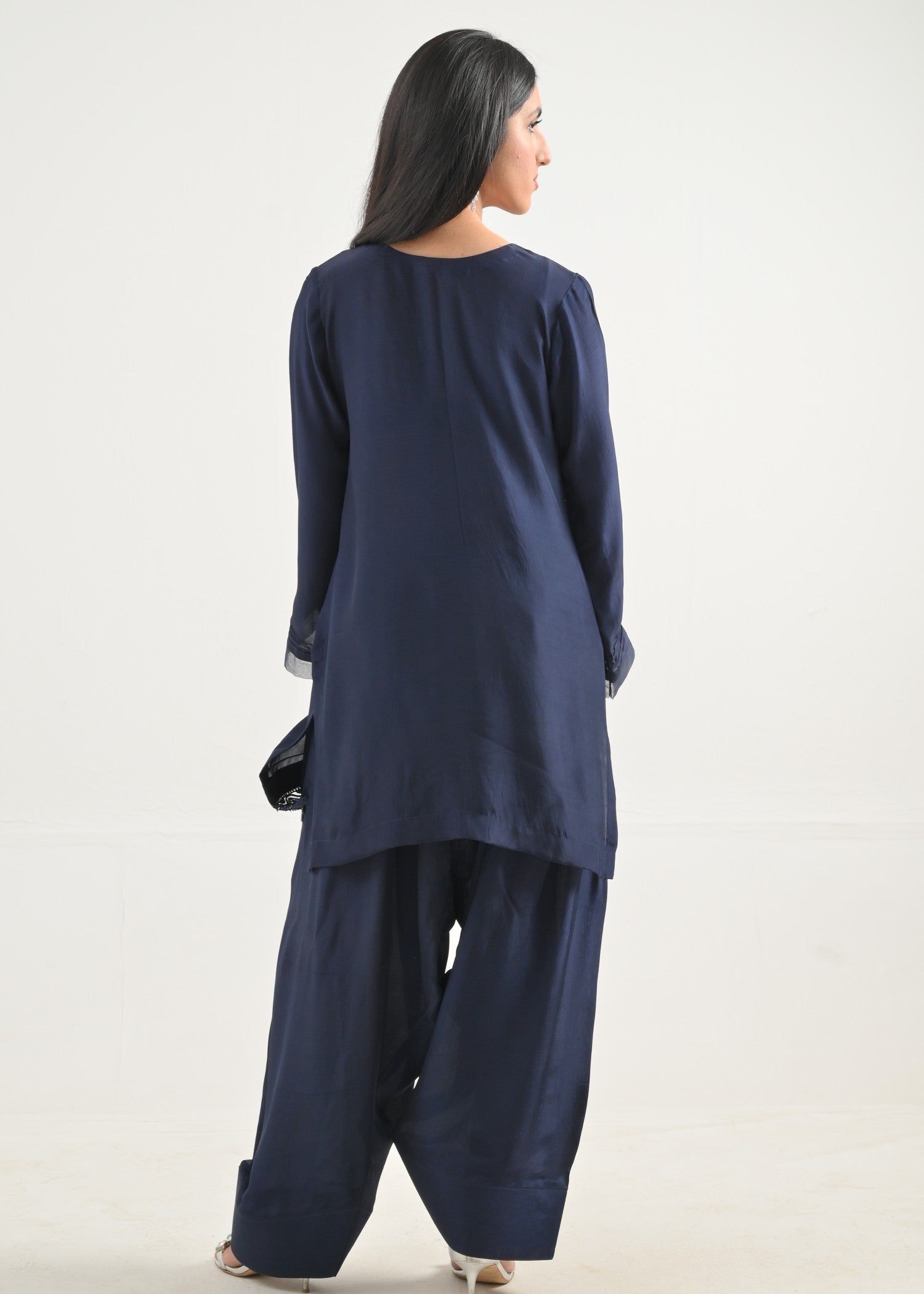 Ray Online Store Navy Blue Farshi Set Women 2pcs