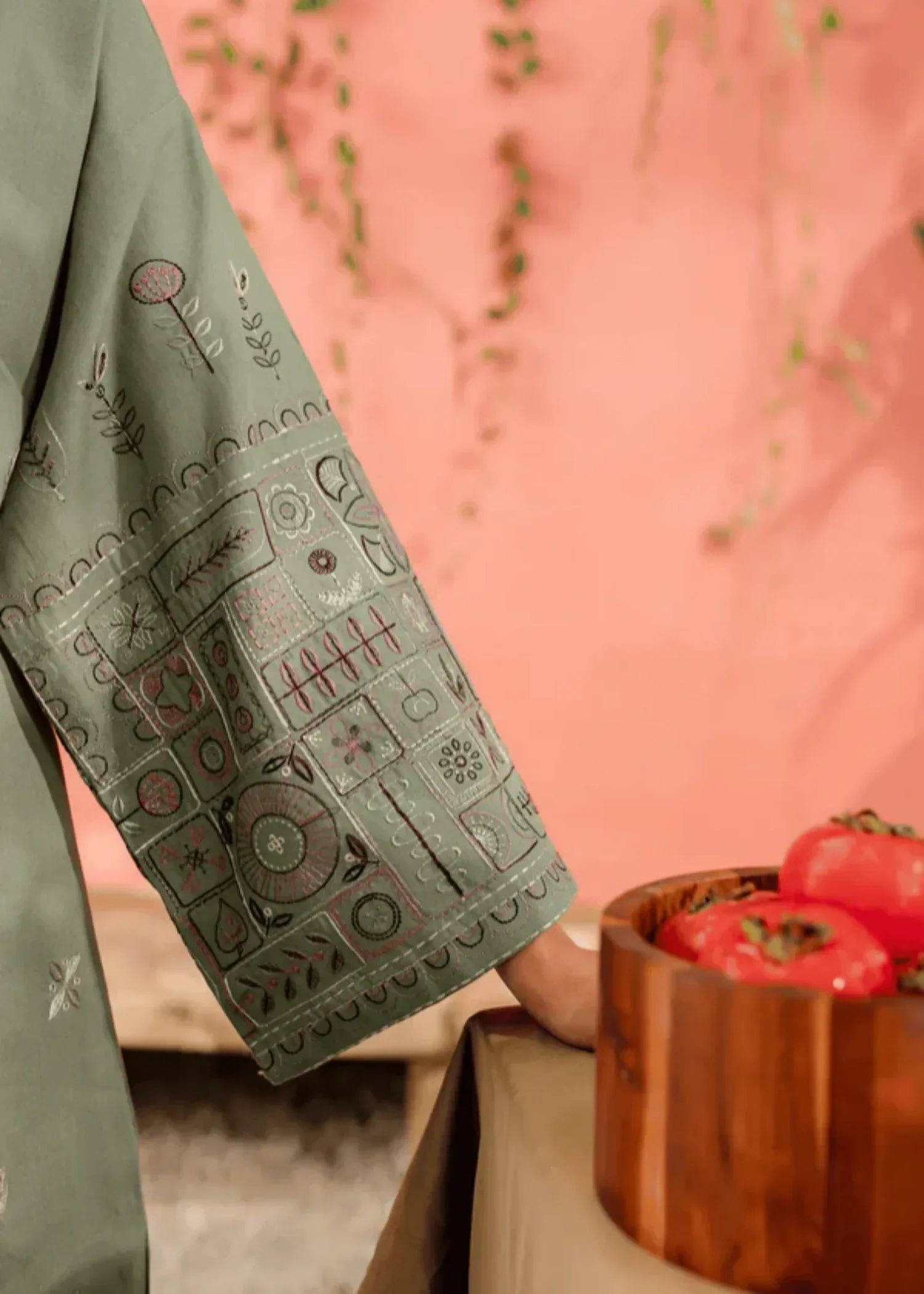 The Turkish Wear JENIFER LAWN KURTA SET Women 2pcs