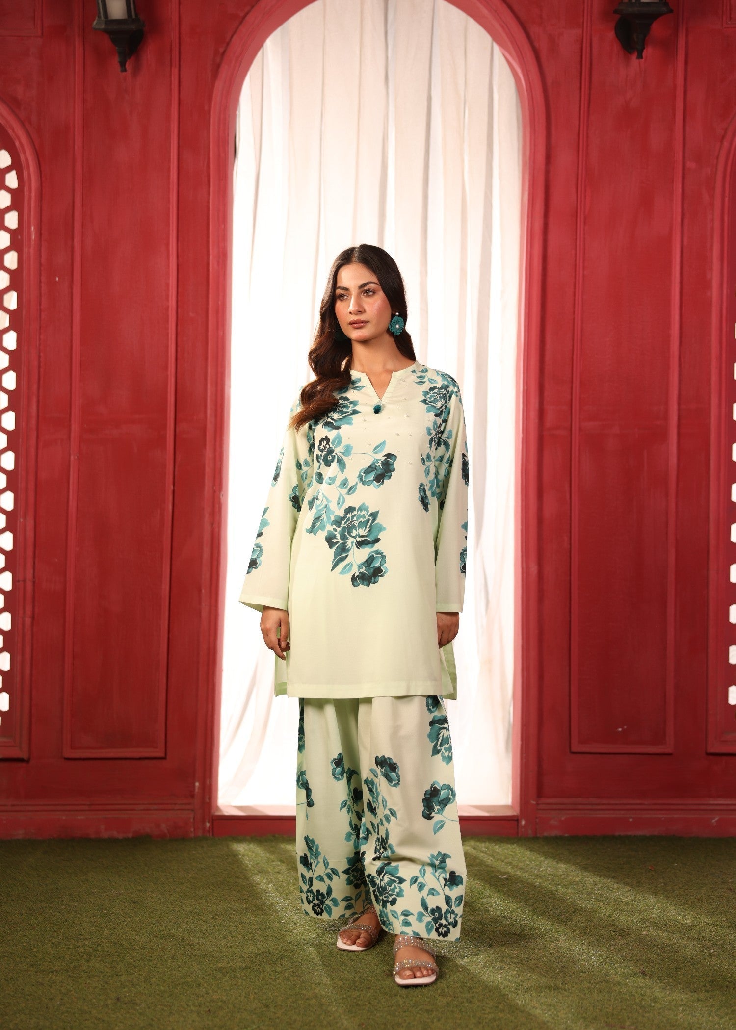 Ruby Suleiman Daydream Mint Green Women 2pcs