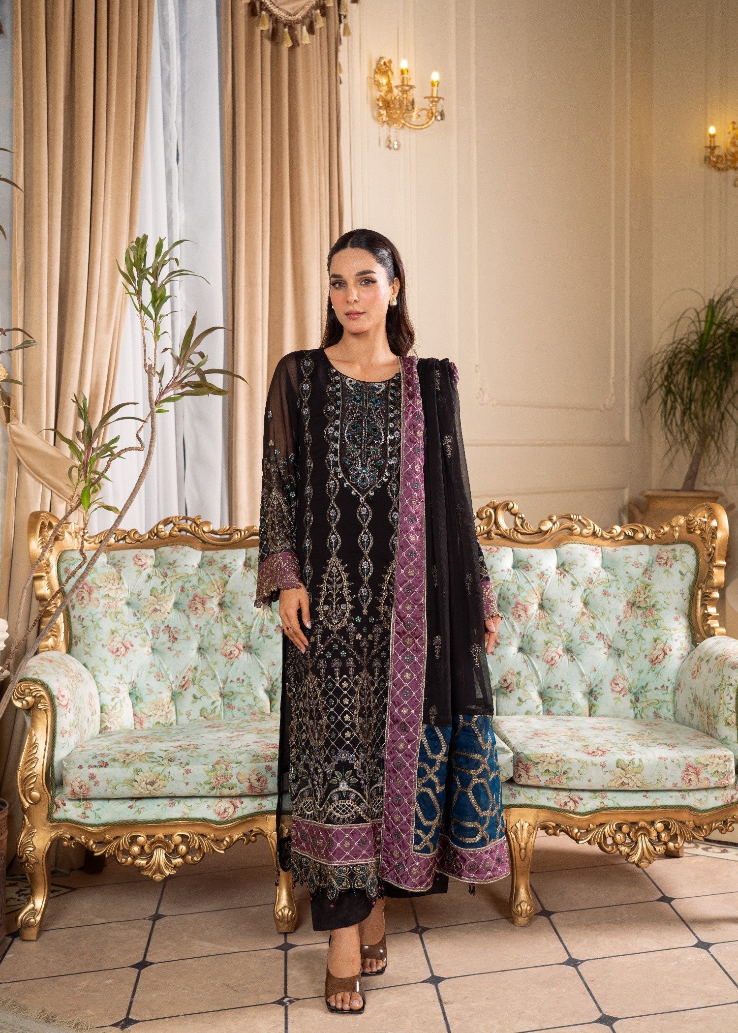 Mah-e-Rooh GJ 1023 BLOON Women 3pcs