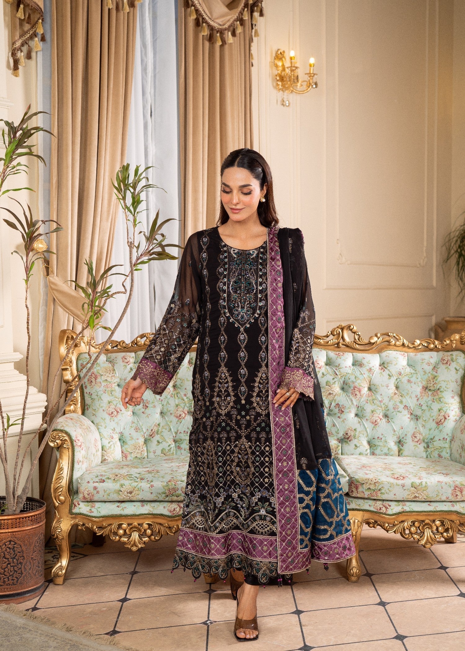 Mah-e-Rooh GJ 1023 BLOON Women 3pcs