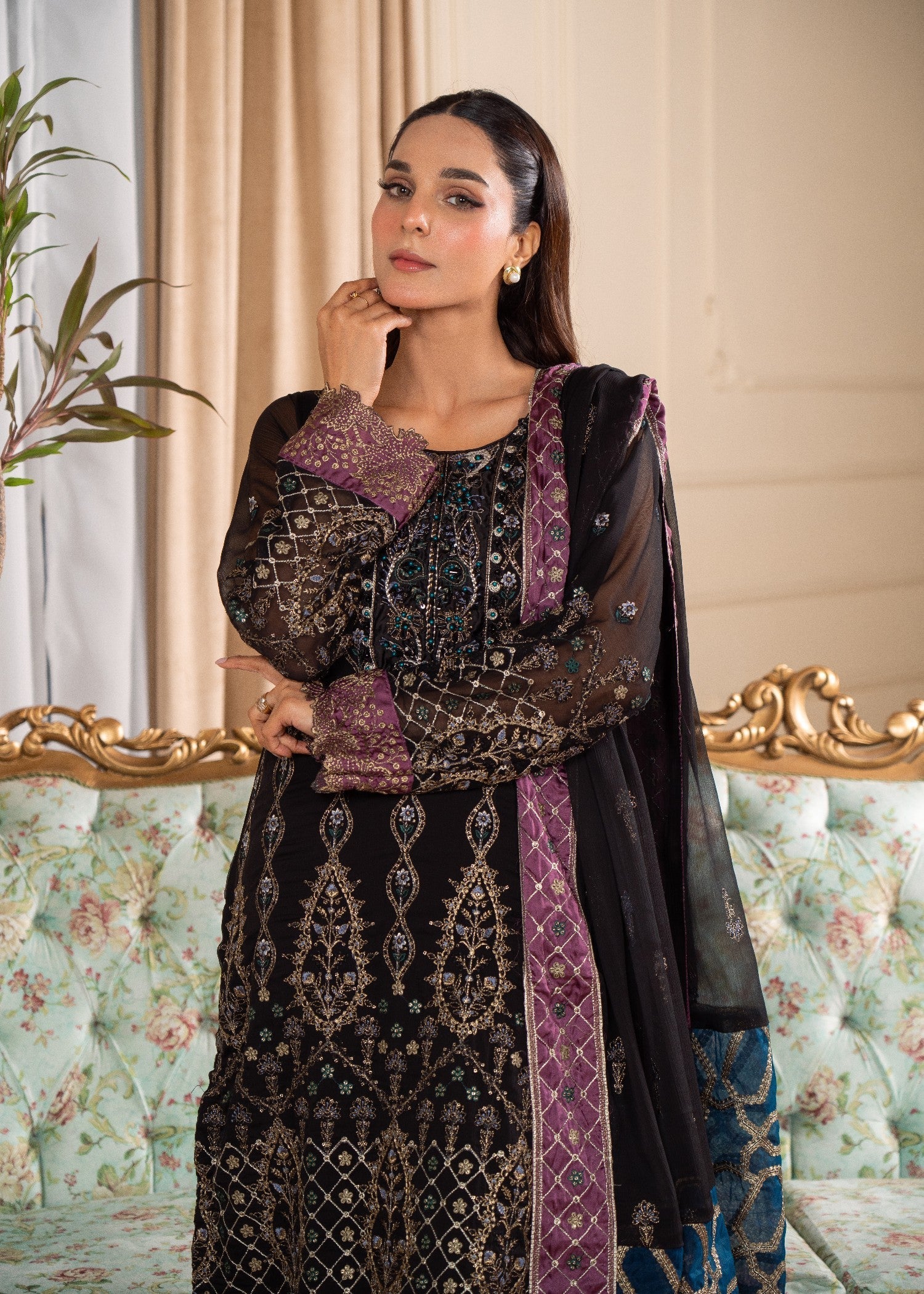 Mah-e-Rooh GJ 1023 BLOON Women 3pcs