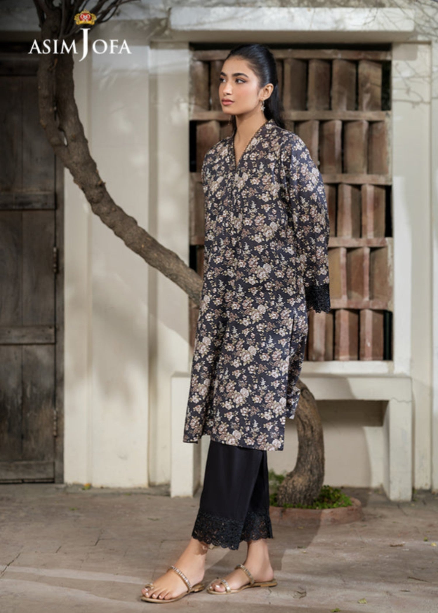 Asim Jofa AJPB 55 PRINTED CAMBRIC Women 1pcs