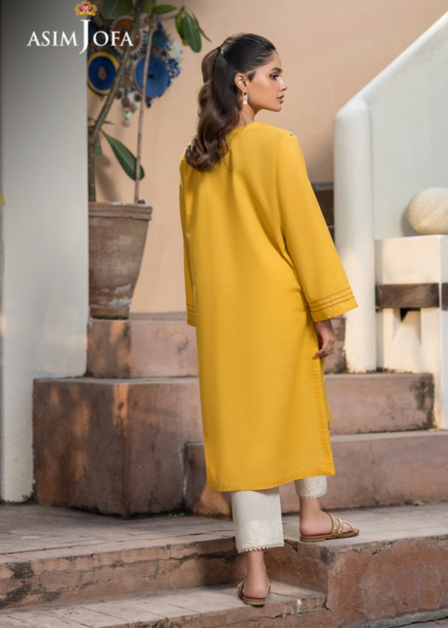 Asim Jofa AJPB 83 EMBROIDERED CAMBRIC Women 1pcs