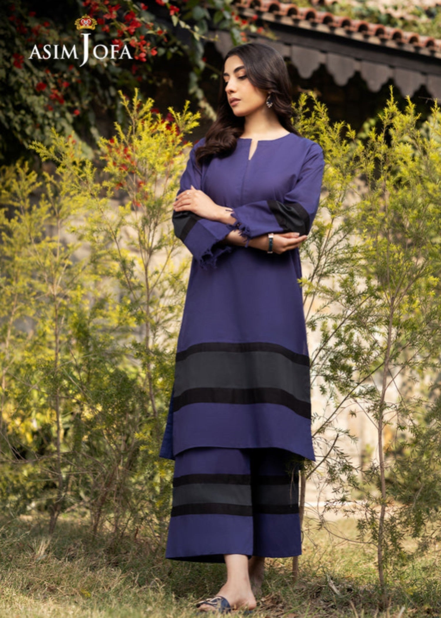 Asim Jofa AJPB 95 DYED CAMBRIC Women 2pcs