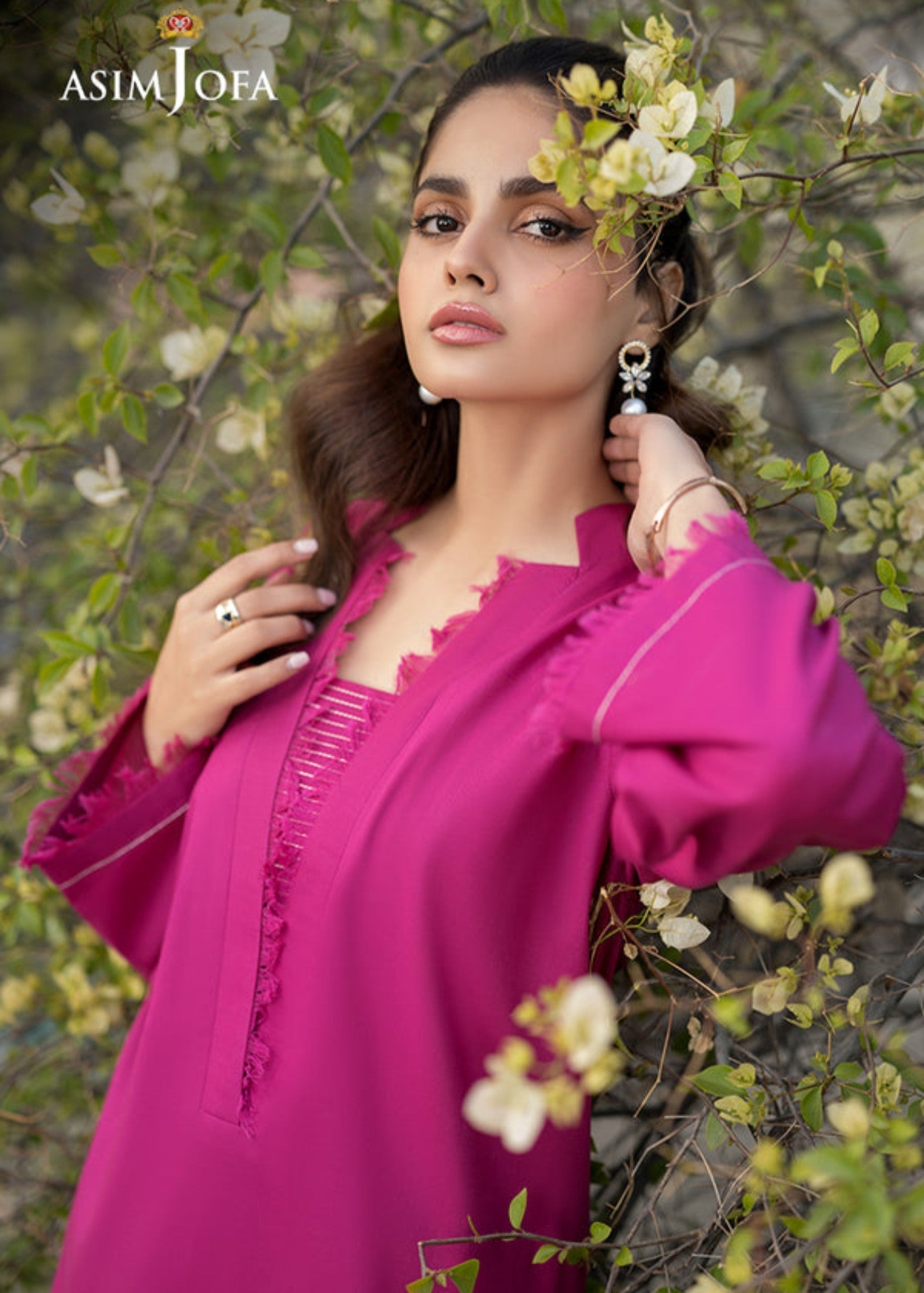 Asim Jofa AJPB 124 DYED CAMBRIC Women 2pcs