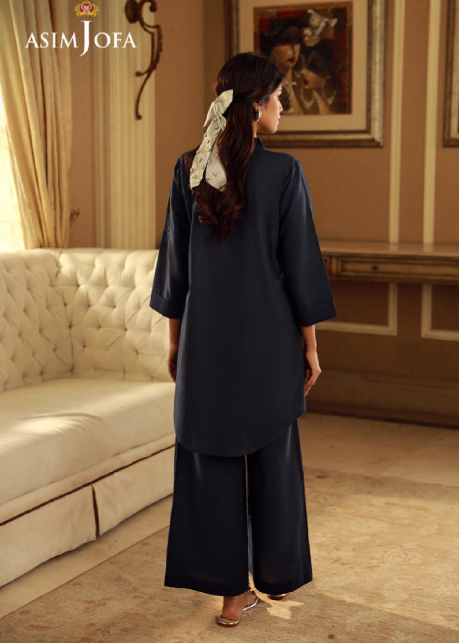 Asim Jofa AJFV 11 EMBROIDERED CAMBRIC Women 2pcs