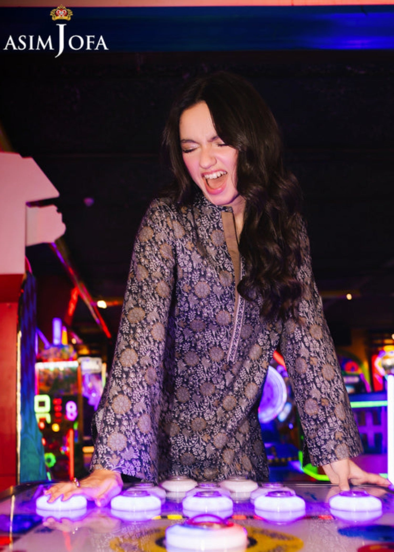 Asim Jofa AJPB 62 PRINTED CAMBRIC Women 2pcs