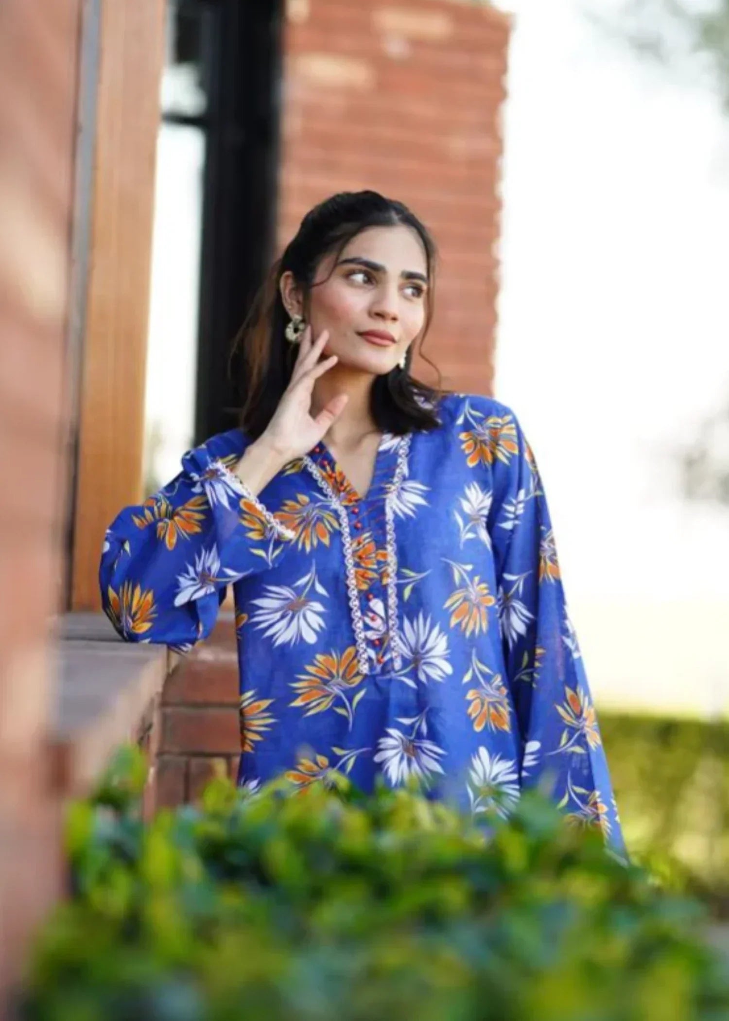 Amna Ali Nawaz Co Ord Set Lawn NIMRA Women 2pcs