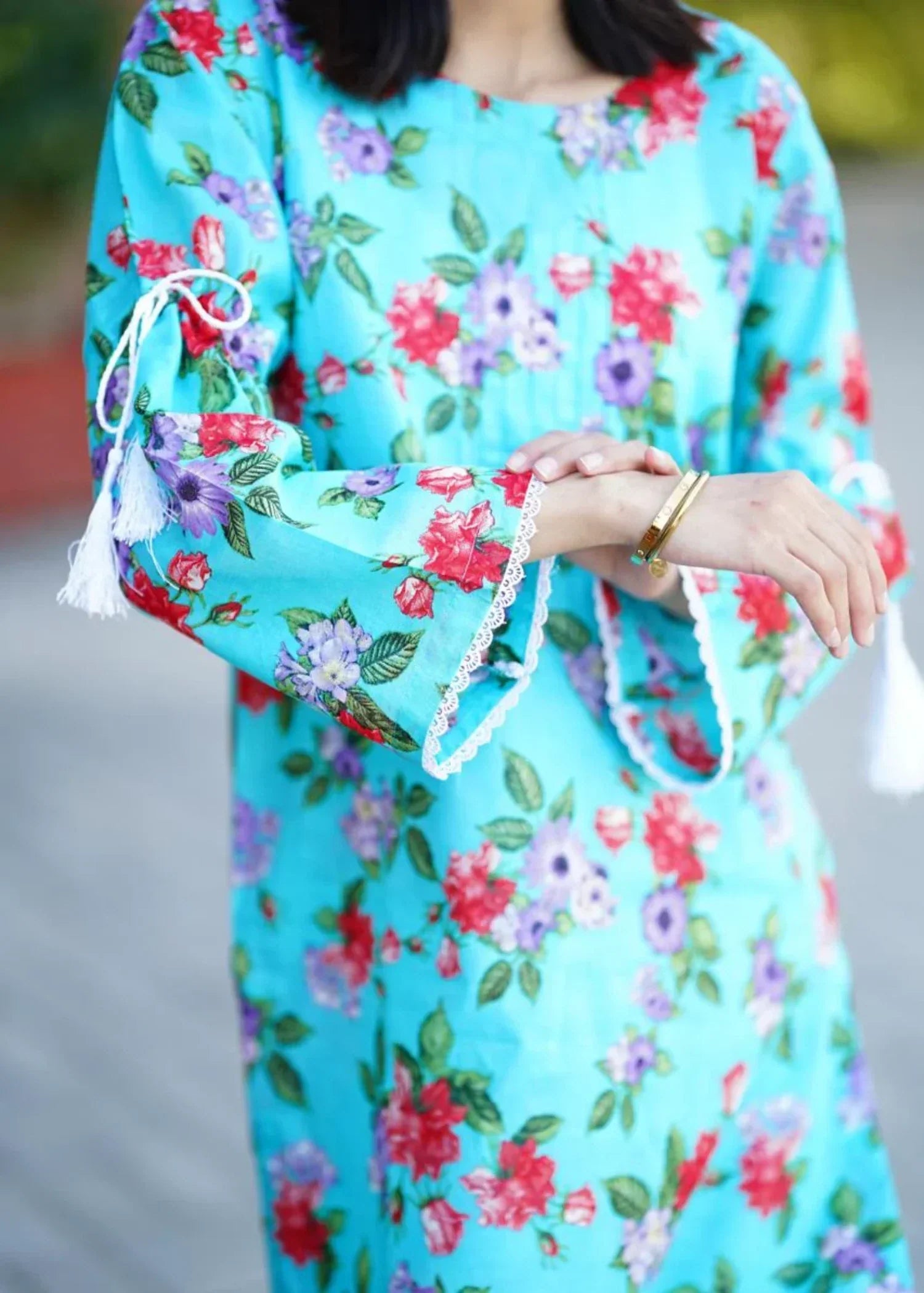 Amna Ali Nawaz Co Ord Set Lawn ZARNISH Women 2pcs