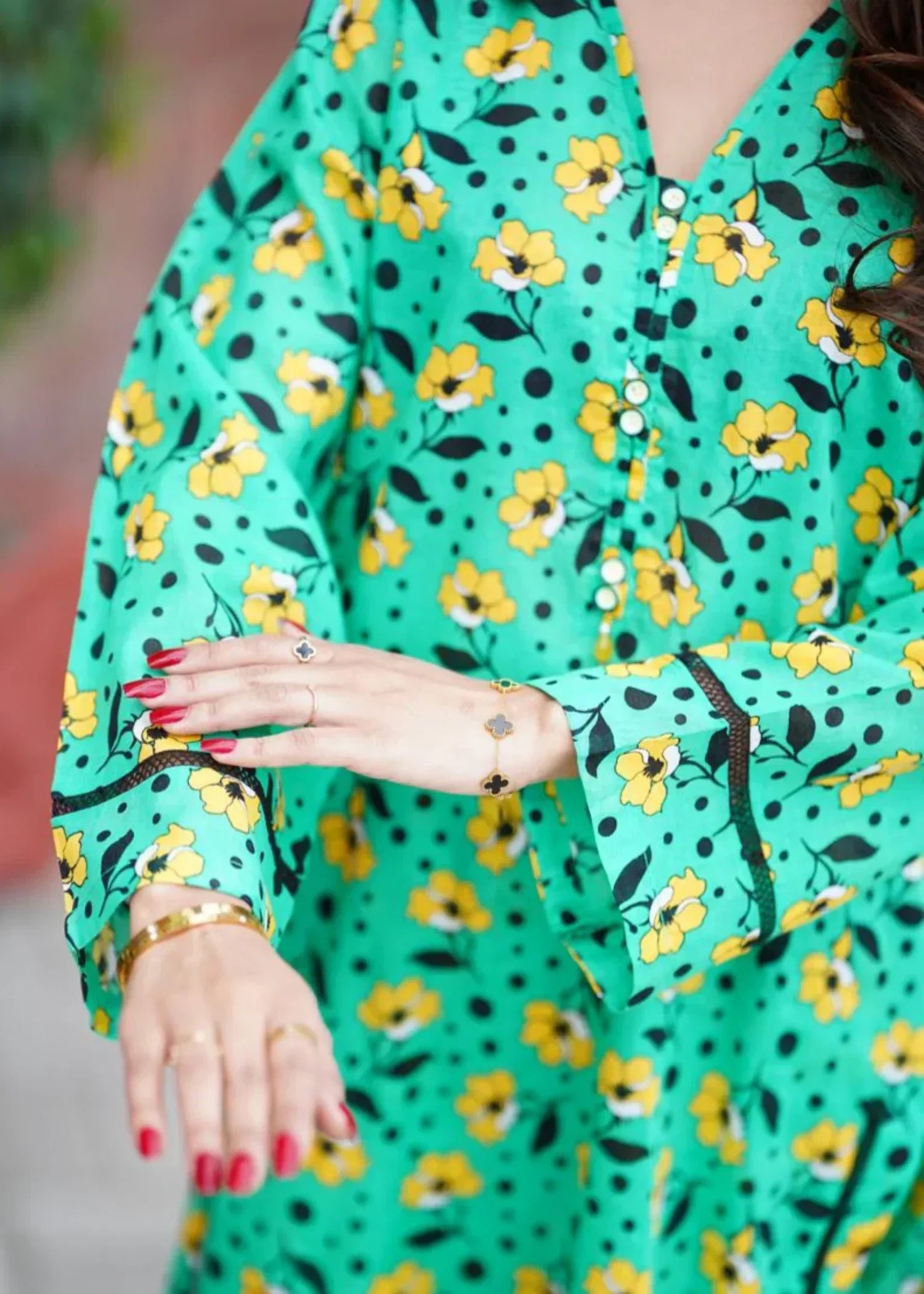 Amna Ali Nawaz Co Ord Set Lawn SEHRISH Women 2pcs