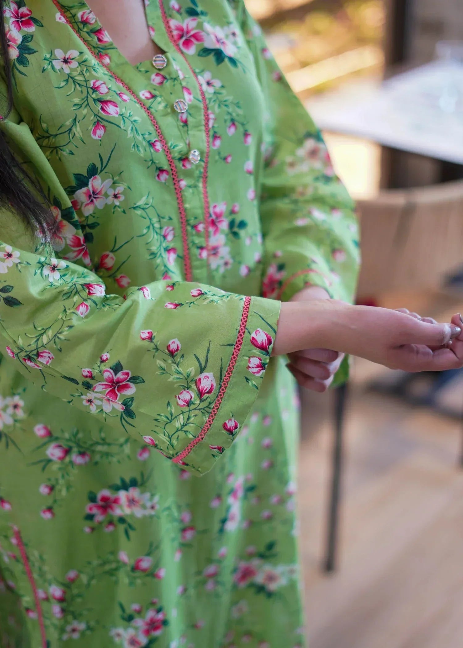 Amna Ali Nawaz Co Ord Set Lawn HEER Women 2pcs