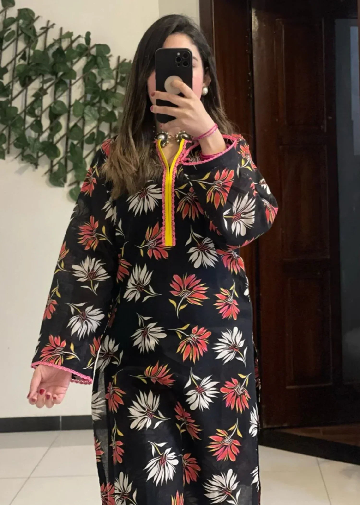 Amna Ali Nawaz Co Ord Set Lawn FLORID Women 2pcs