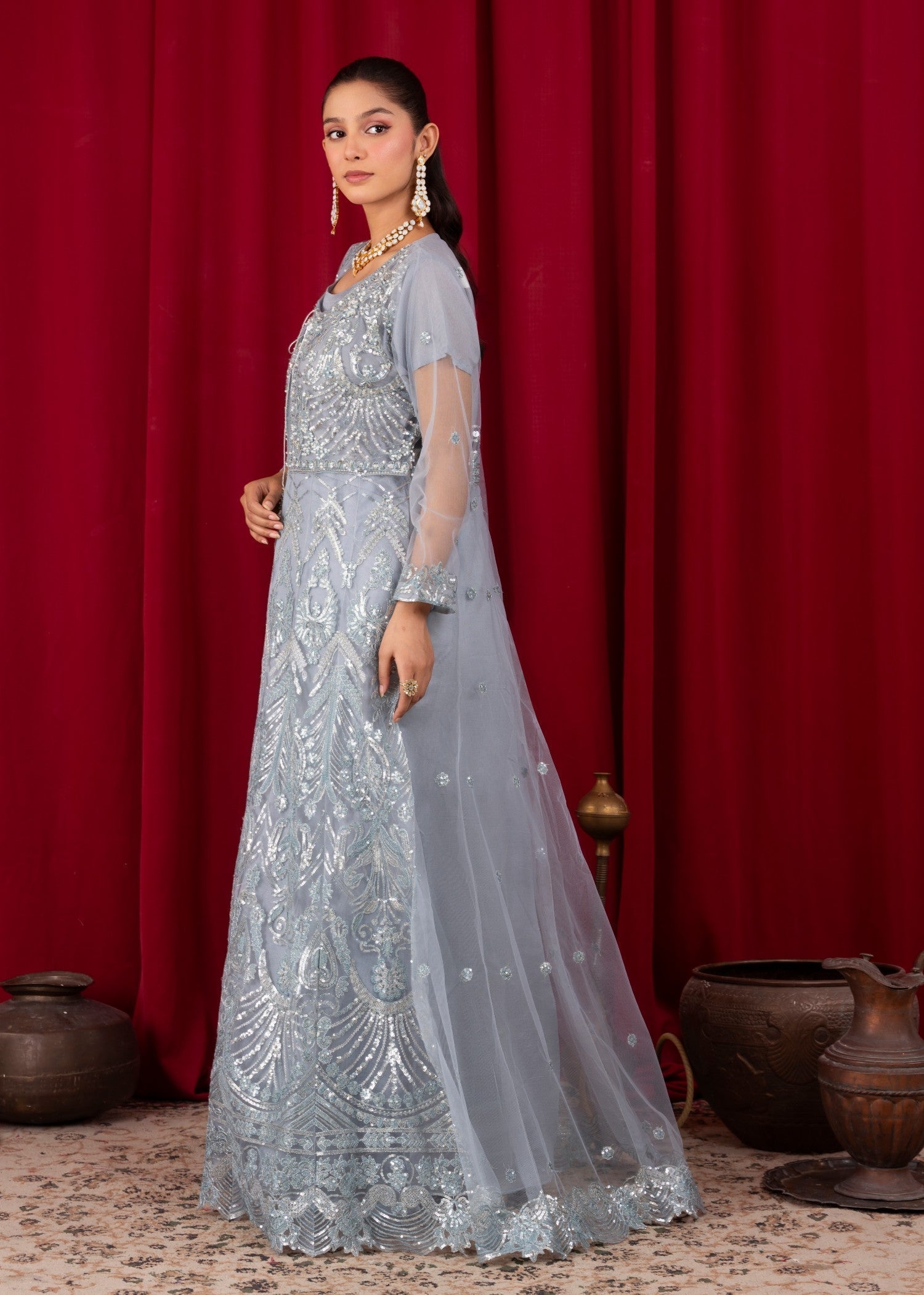 Khuld | Steal Grey Women 3pcs