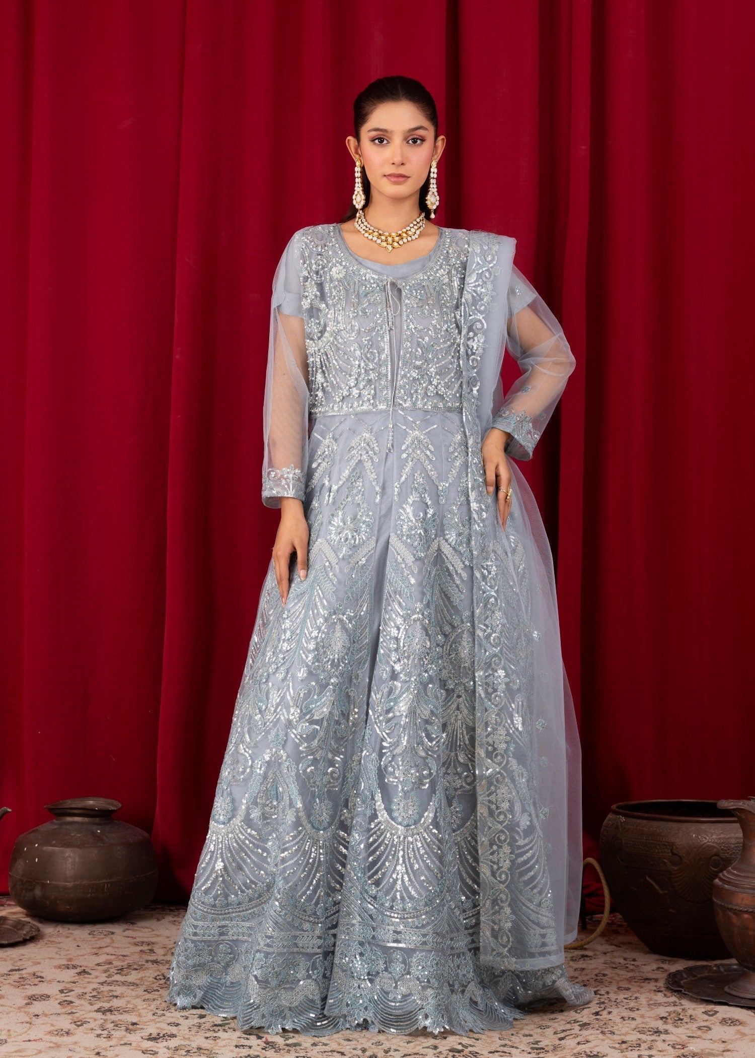 Khuld | Steal Grey Women 3pcs