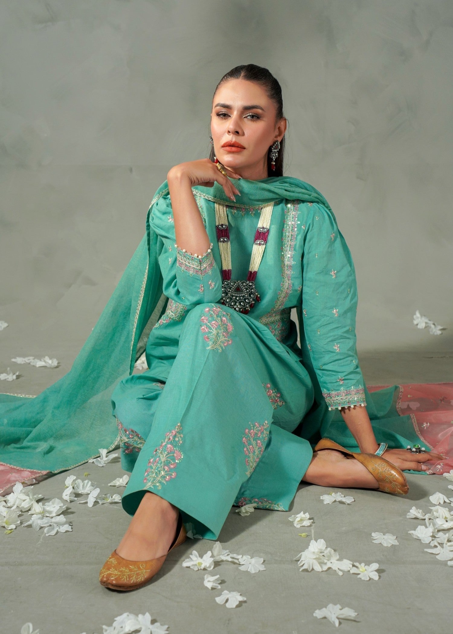 Mayal Feroze ZC 925 22 Sea Green Women 3pcs