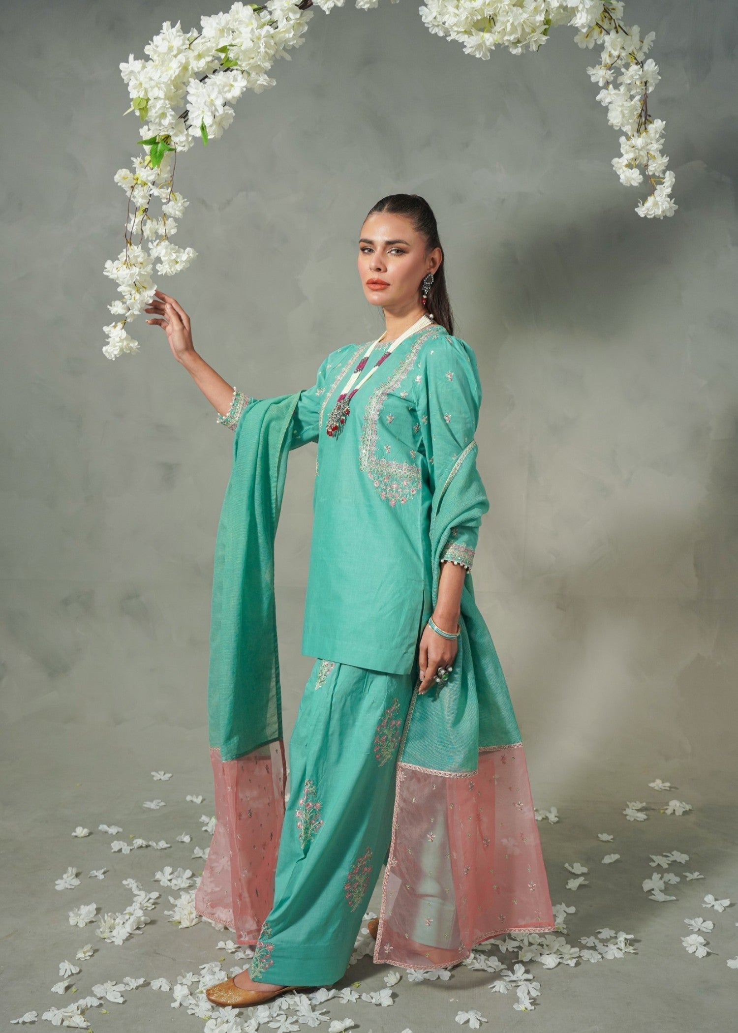Mayal Feroze ZC 925 22 Sea Green Women 3pcs