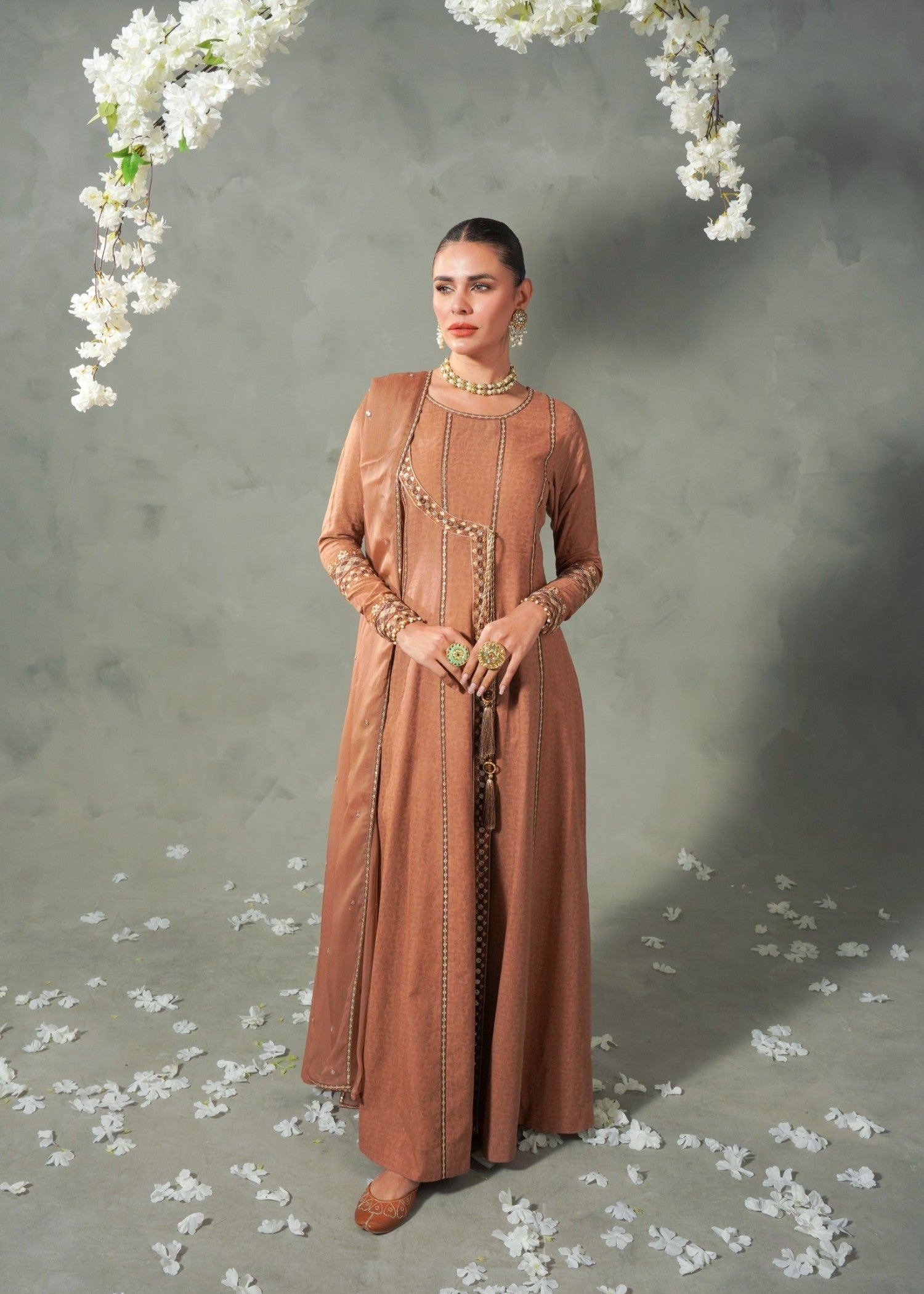 Mayal Feroze ZC 925 26 Mocha Women 3pcs