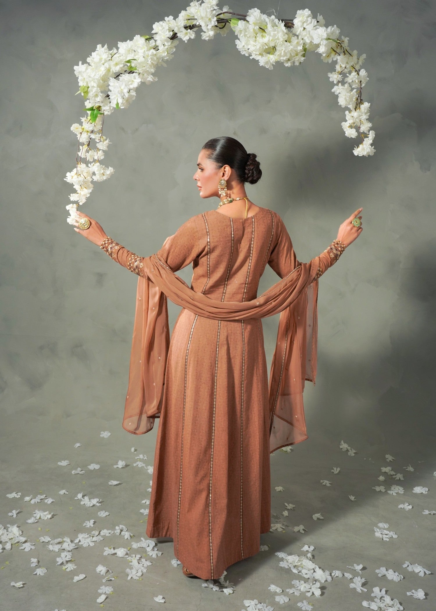 Mayal Feroze ZC 925 26 Mocha Women 3pcs