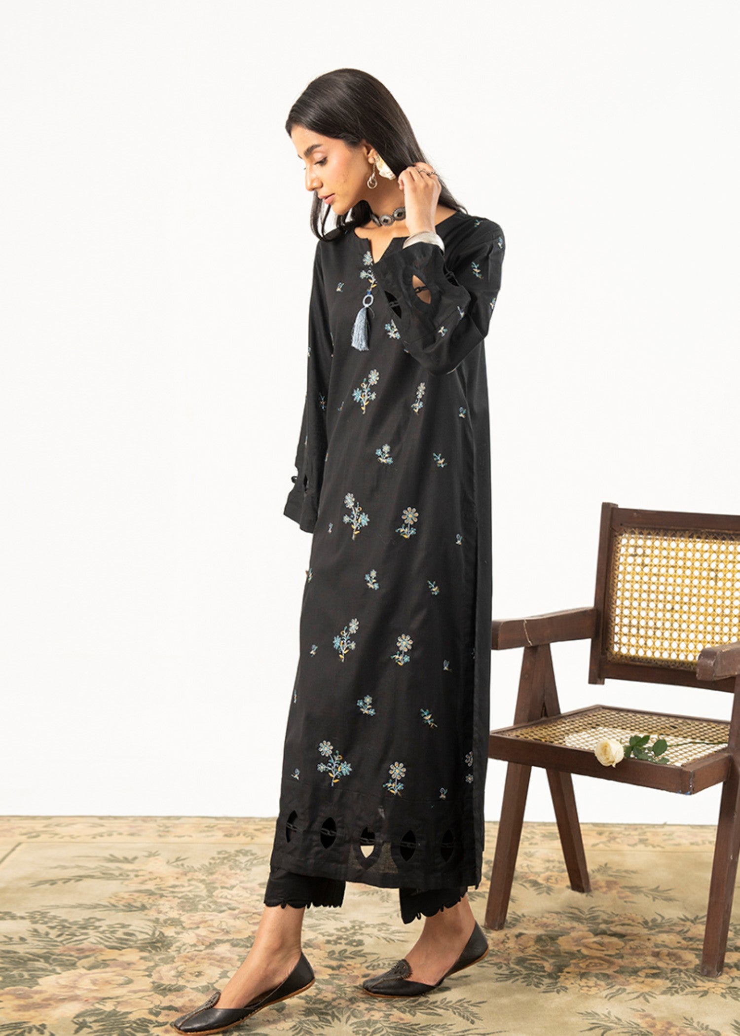 Kross Kulture Matching Separates Cotton Lawn Suit 01707 Women 2pcs