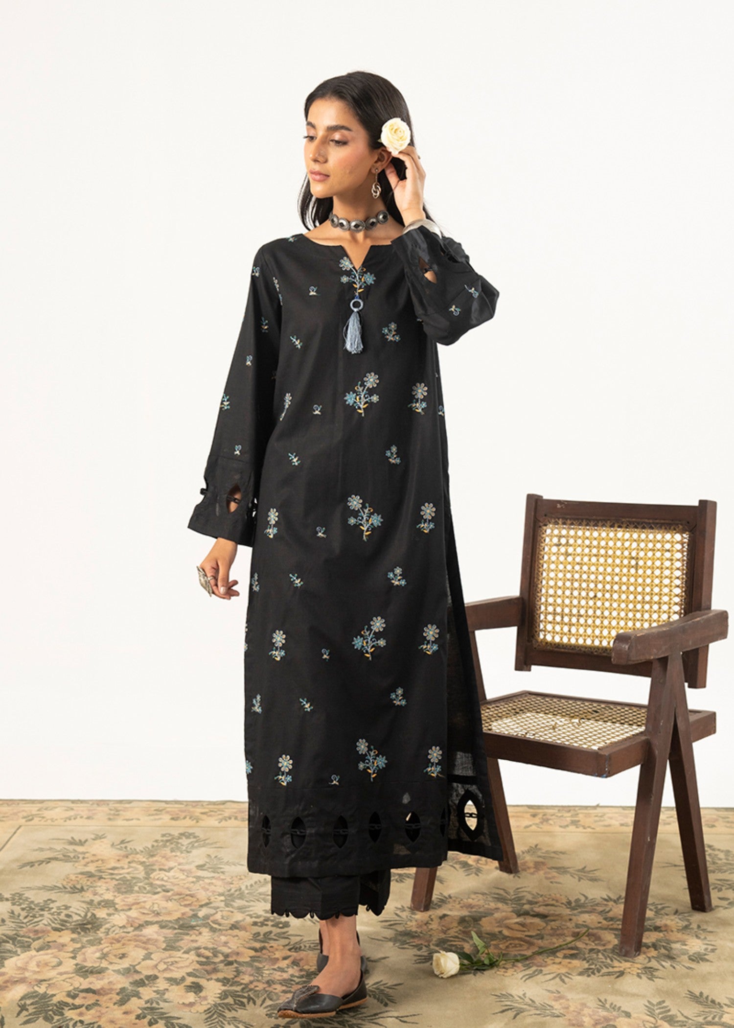 Kross Kulture Matching Separates Cotton Lawn Suit 01707 Women 2pcs