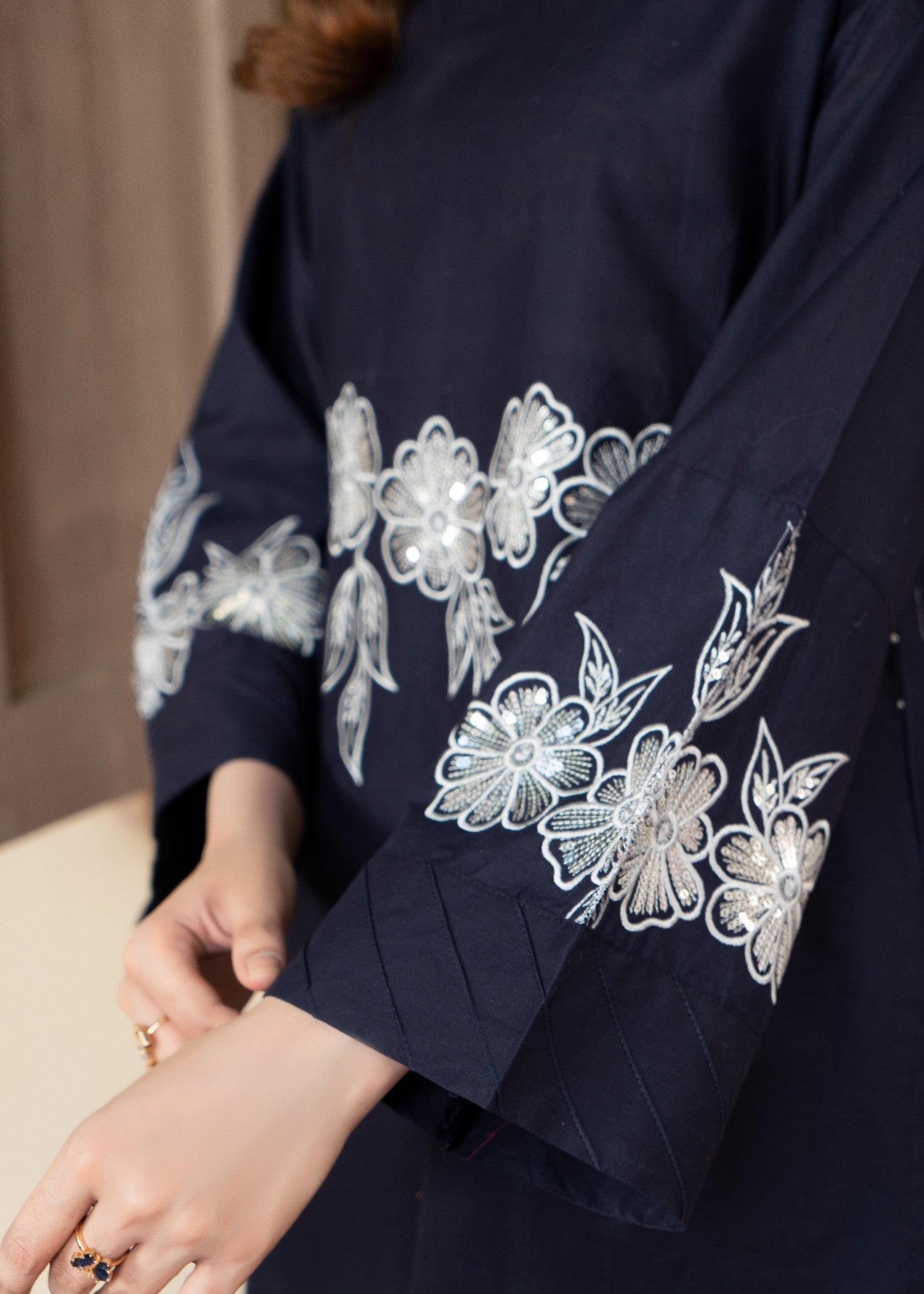 Sahibas By Mirza Paras Navy Women 2pcs