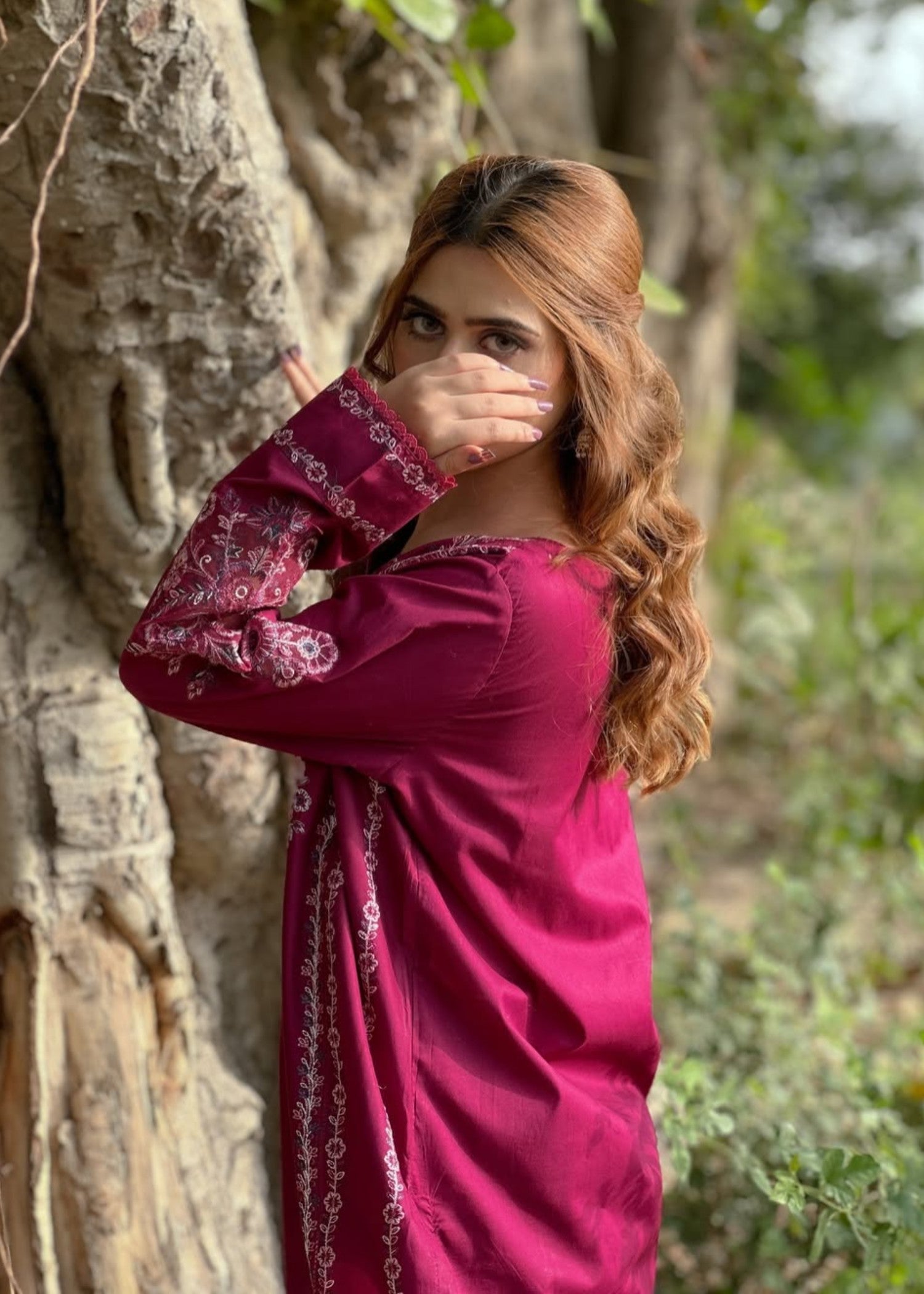 Tehzeeb Libas ZEENAT EMBROIDERED Women 2pcs