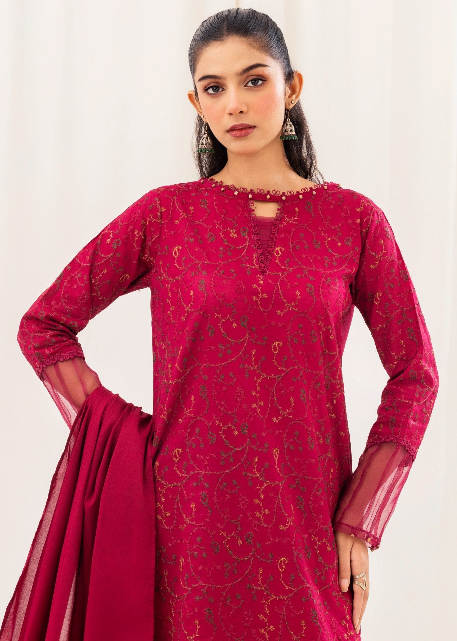 Aayra AY703 Fuchsia Flame Women 3pcs