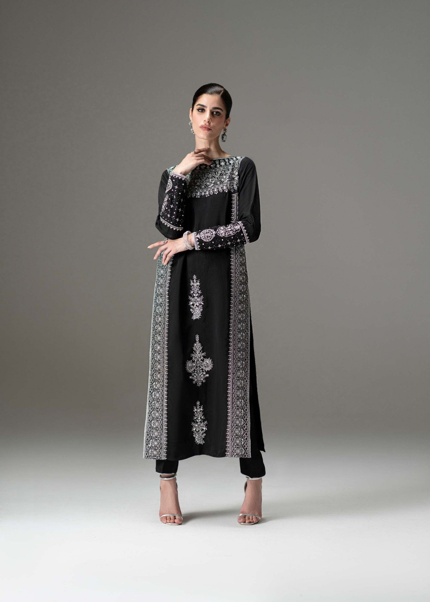 Musaif Nocturne Stitched () Women 2pcs