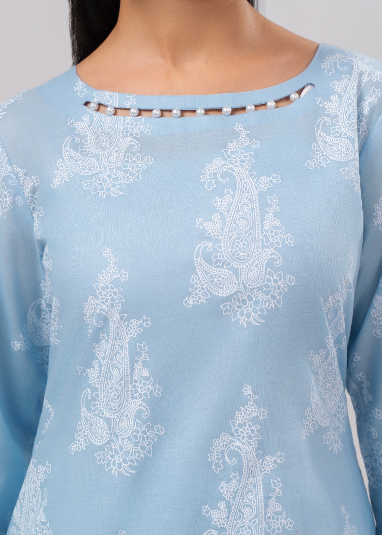 Hoorwani Hessonie Ice Blue Women 2pcs