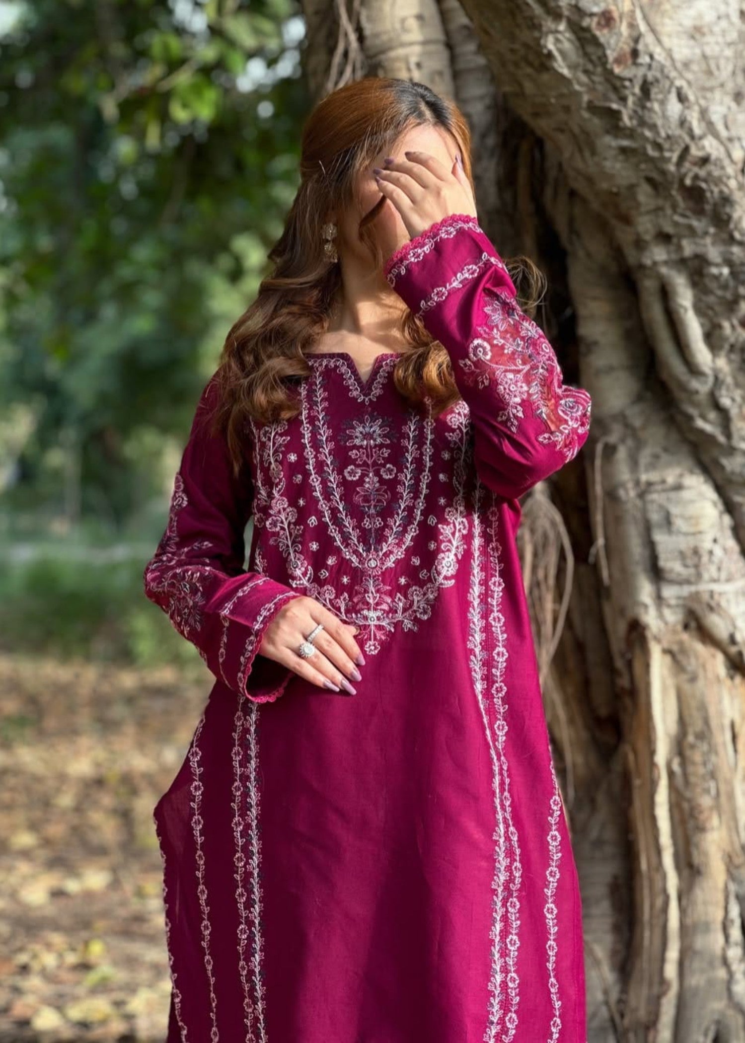 Tehzeeb Libas ZEENAT EMBROIDERED Women 2pcs