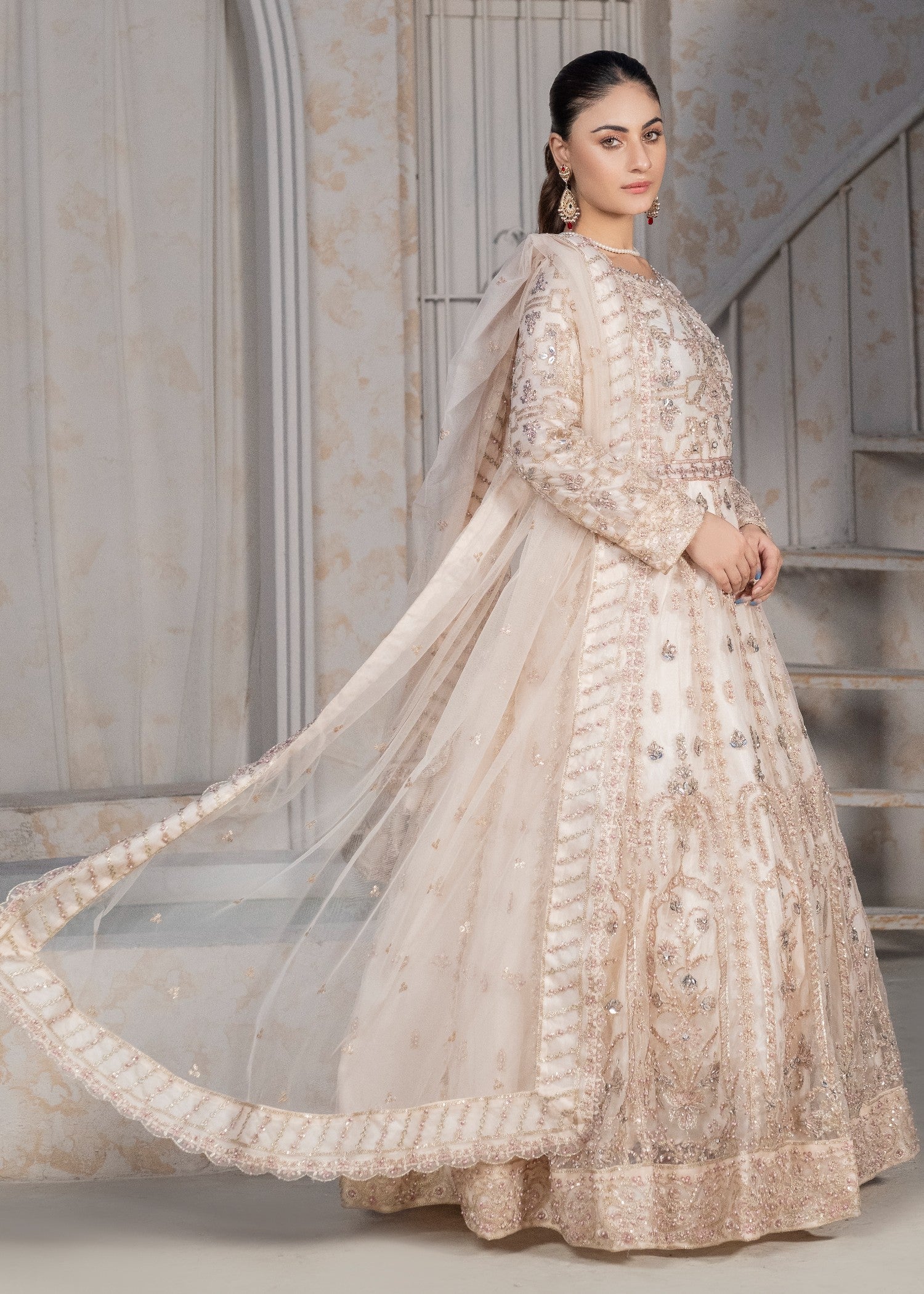 Alliyas_By_Farooqkhalid A 260 Ivory Women 3pcs