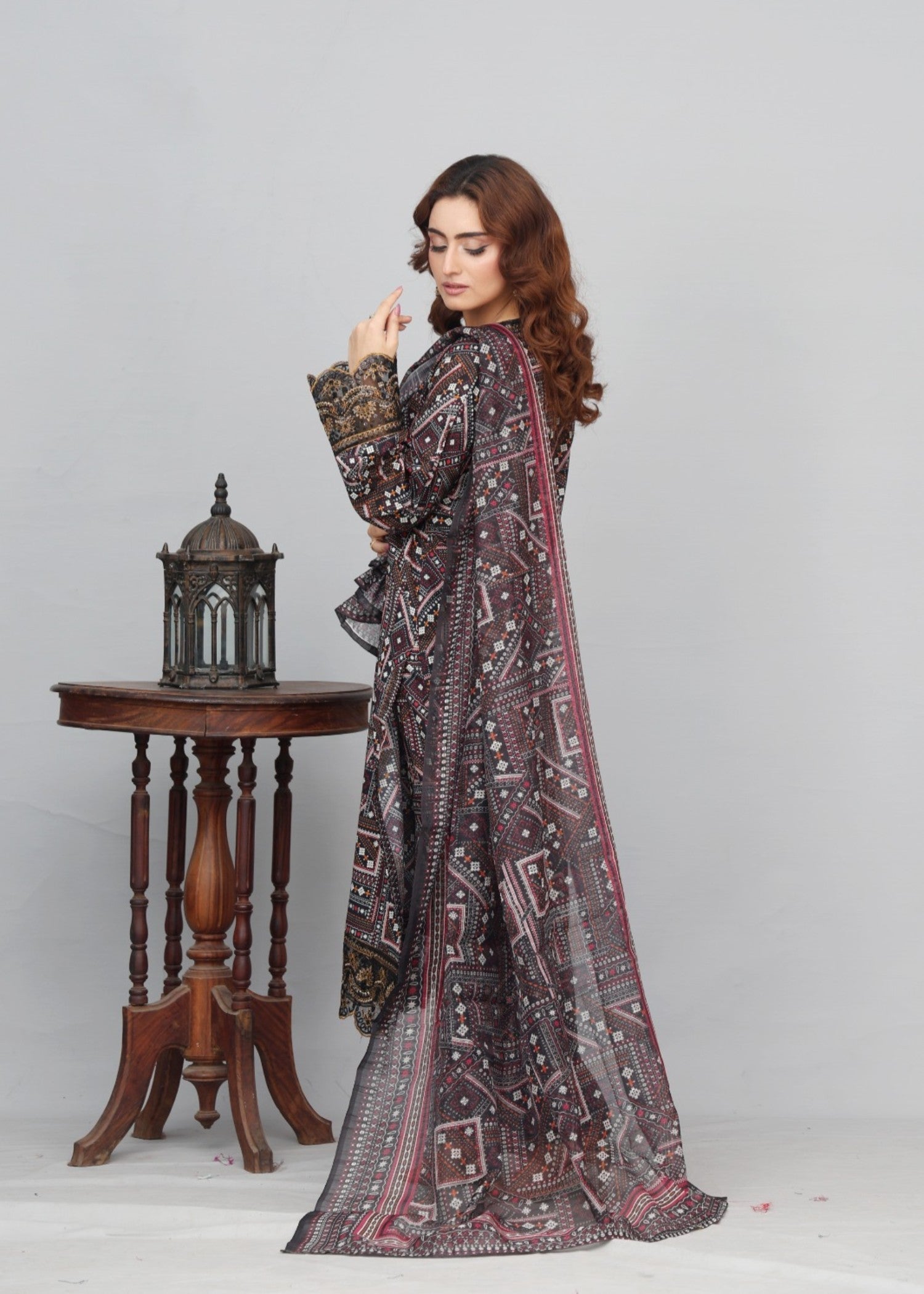Reetriwaj BRN Long Women 3pcs