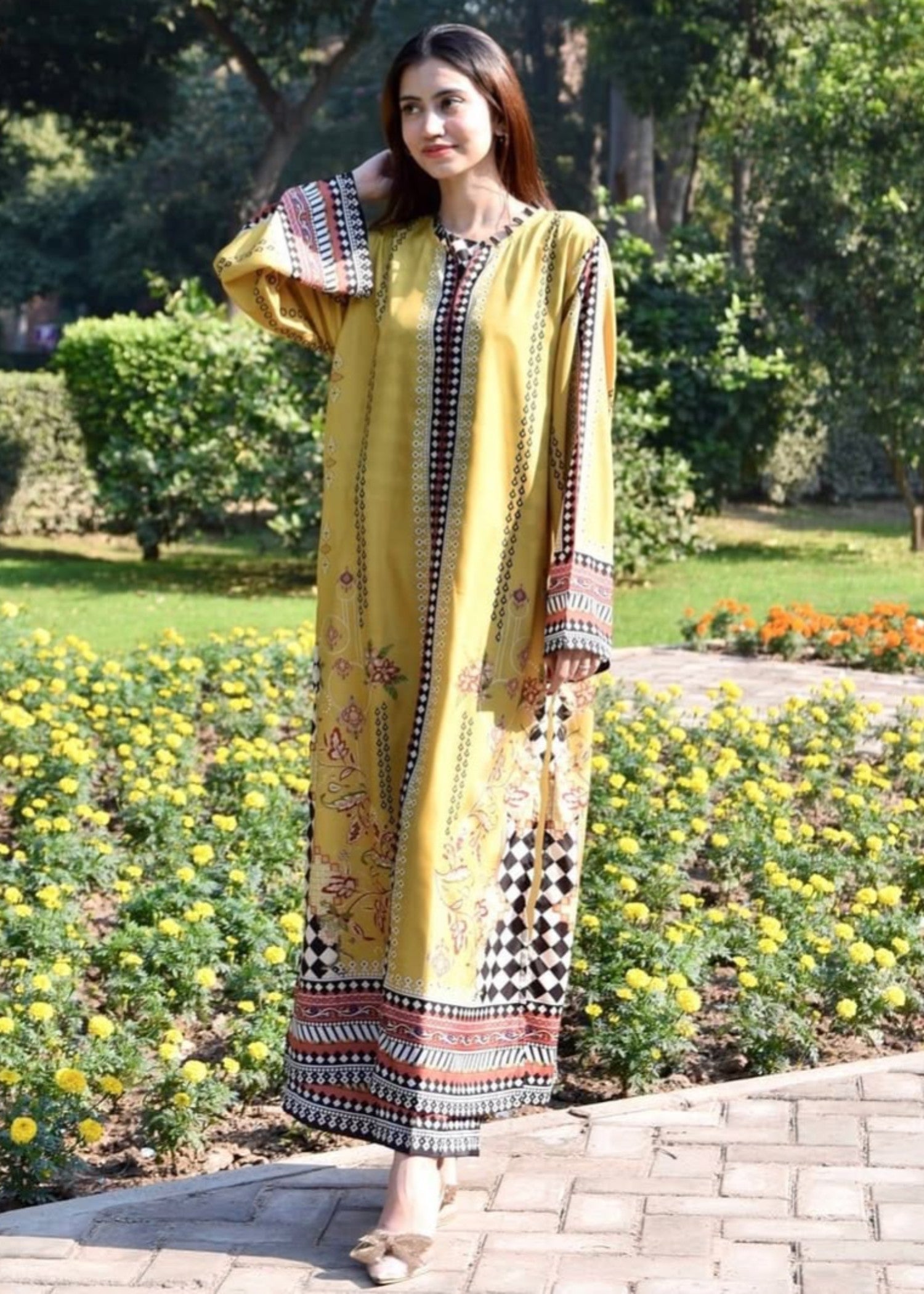 Tehzeeb Libas HASEEN DIGITAL Women 2pcs